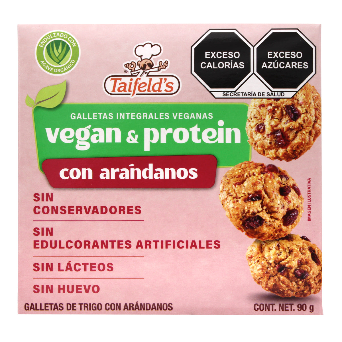 Galleta Proteina Arandano 90 G
