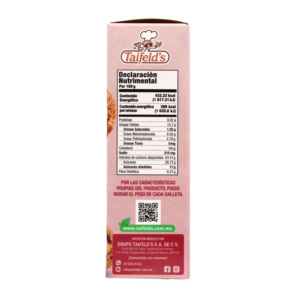 Galleta Proteina Arandano 90 G