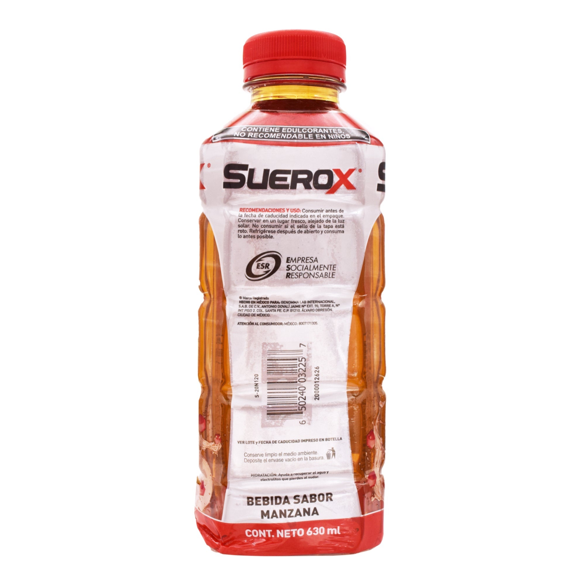 Suerox Manzana 630 Ml