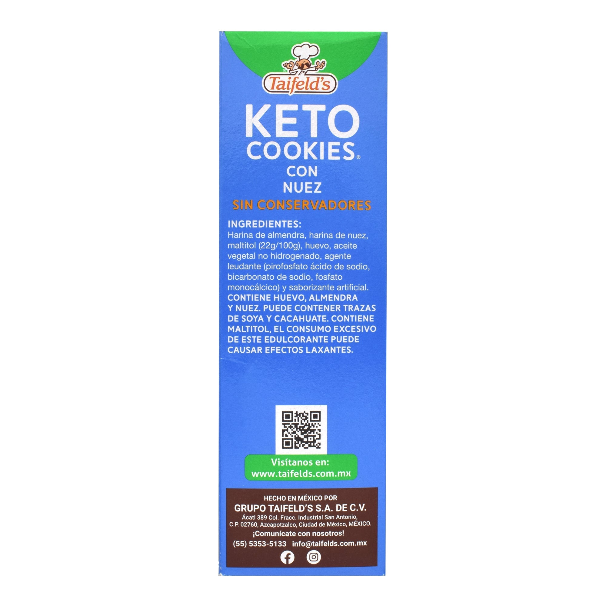 Galleta Keto Nuez 180 G