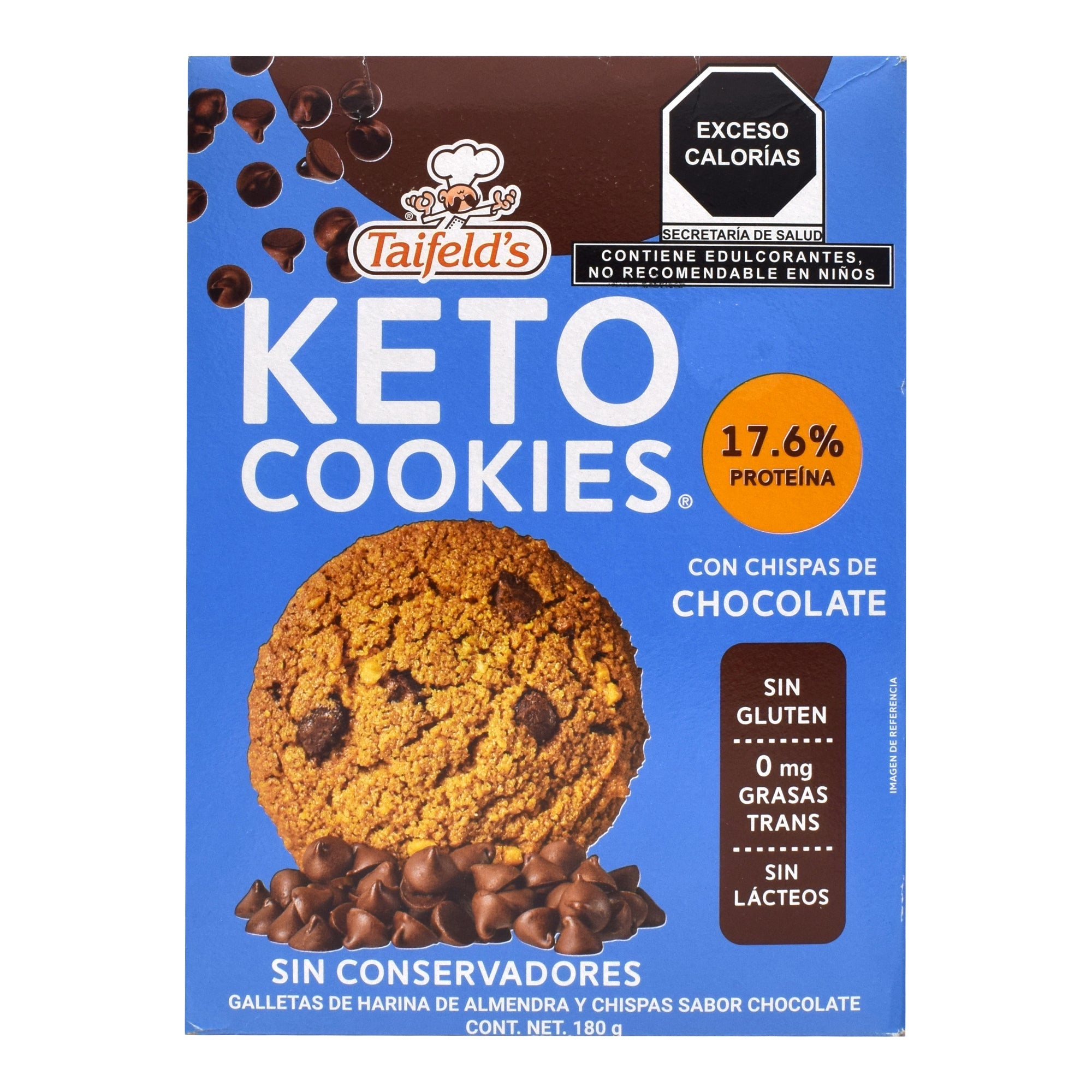 Galletas Keto Chocolate 180 G