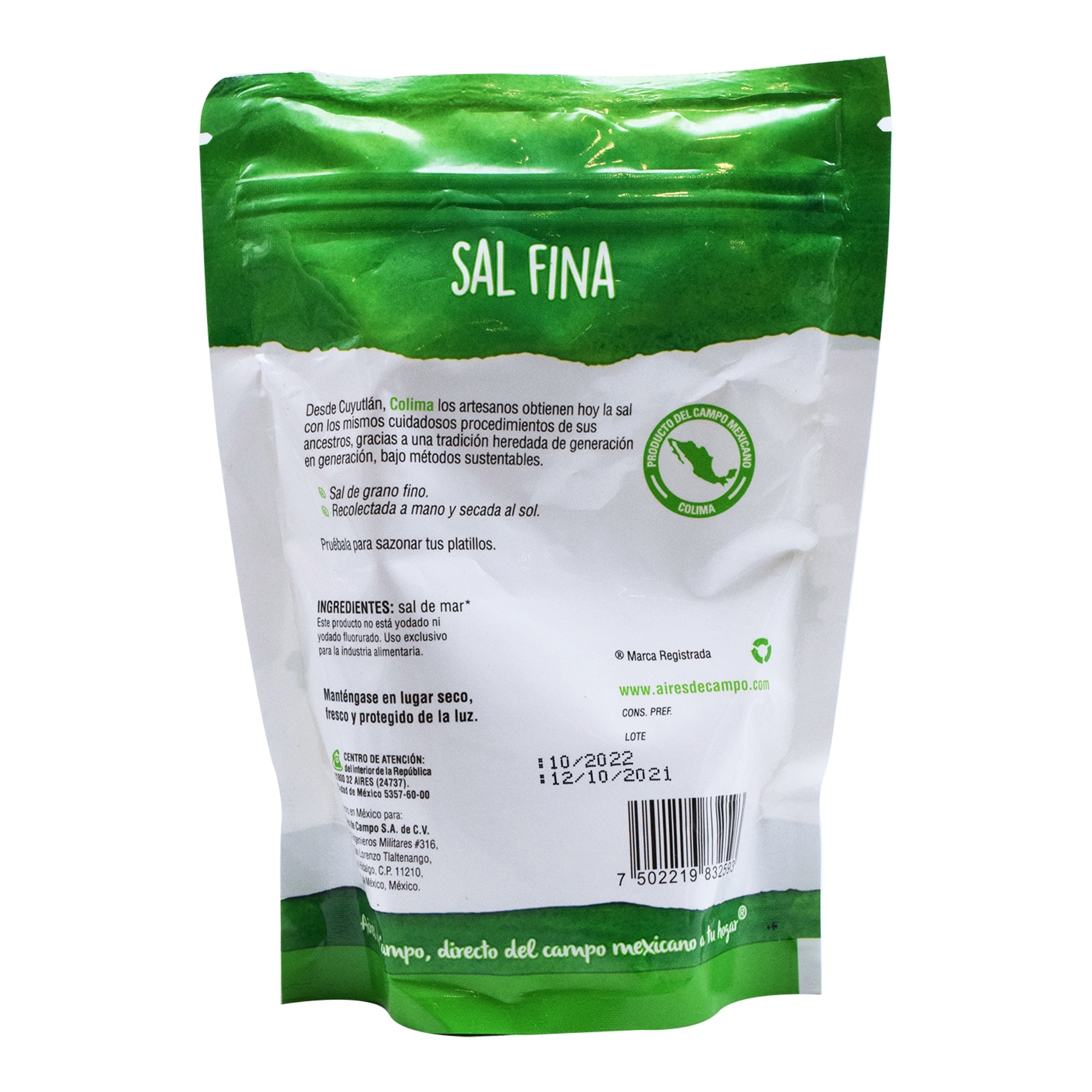 Sal Fina De Mar 250 G