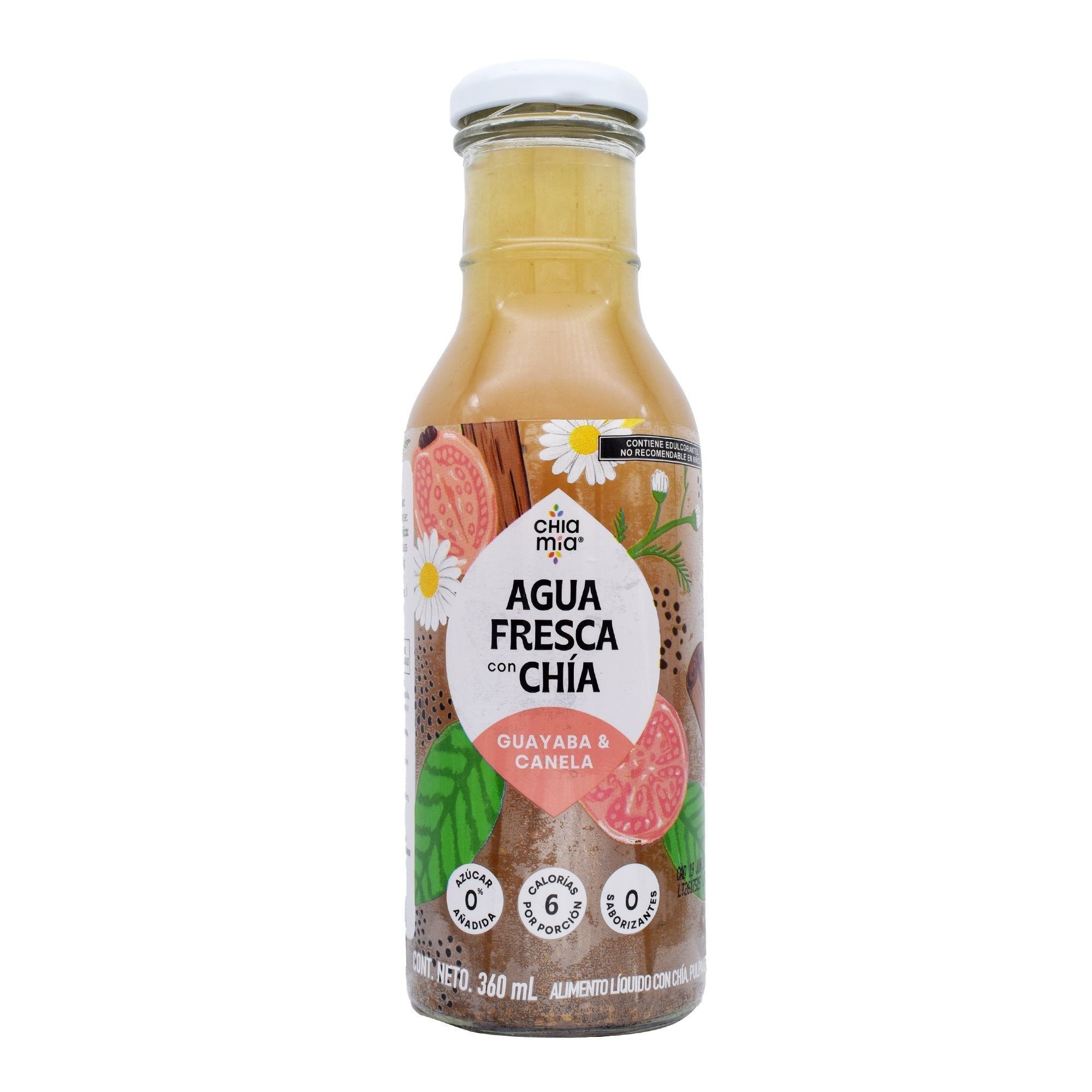 Bebida Chia Guayaba Canela 360 Ml