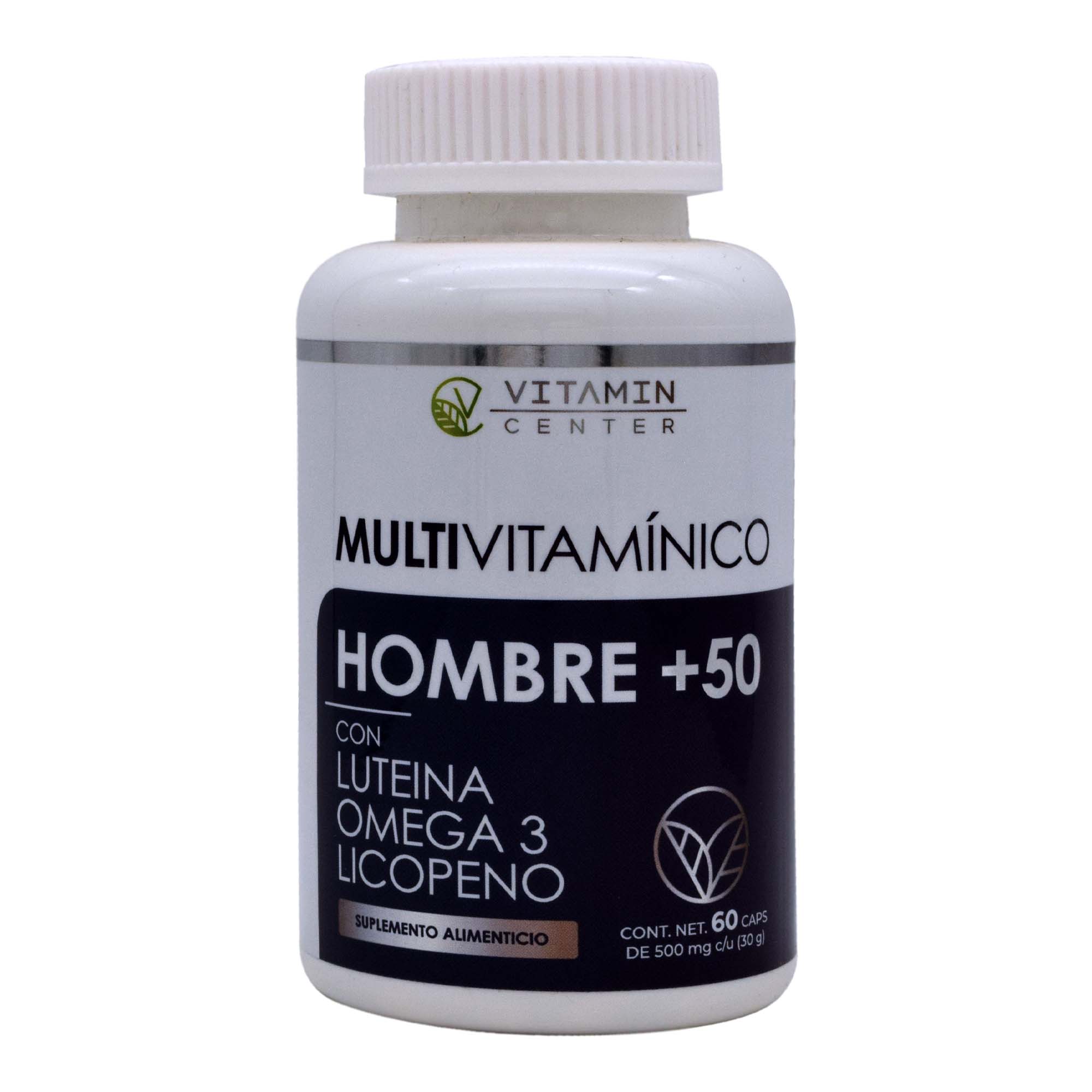 Multivitaminico Hombre 50 Mas 60 Cap