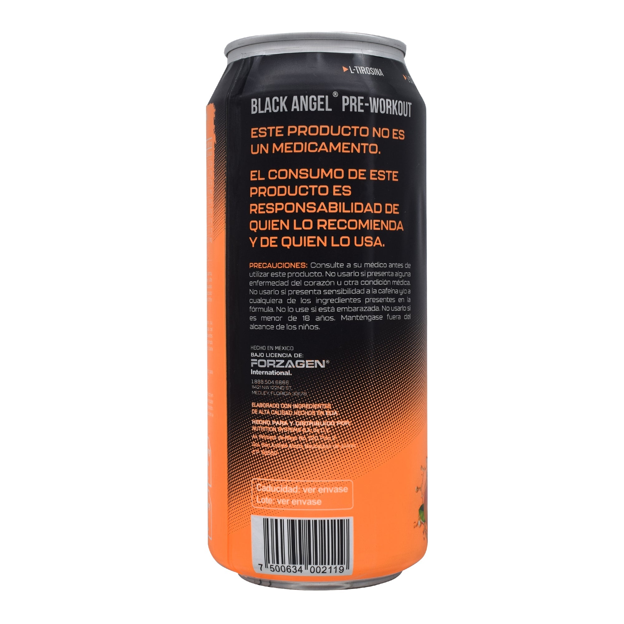 Pre Workout Mandarina Punch 473 Ml