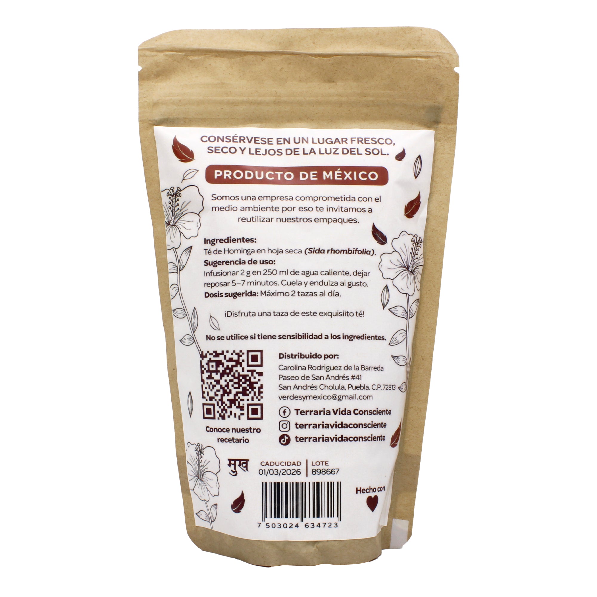Te De Hormiga 100 G