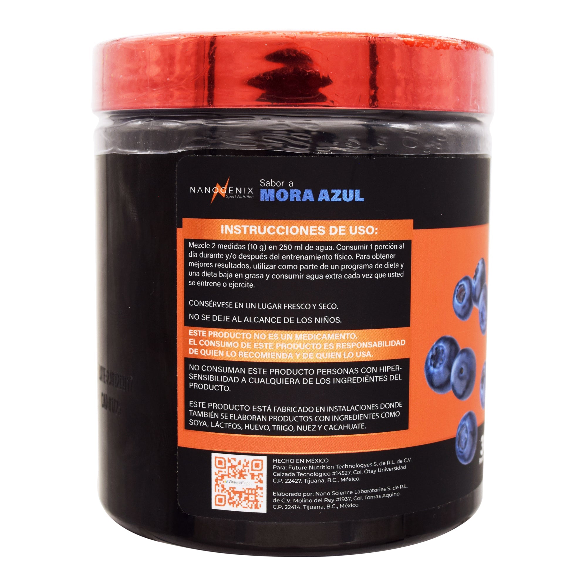 Bcaa 8:1:1 Mora Azul 300 G