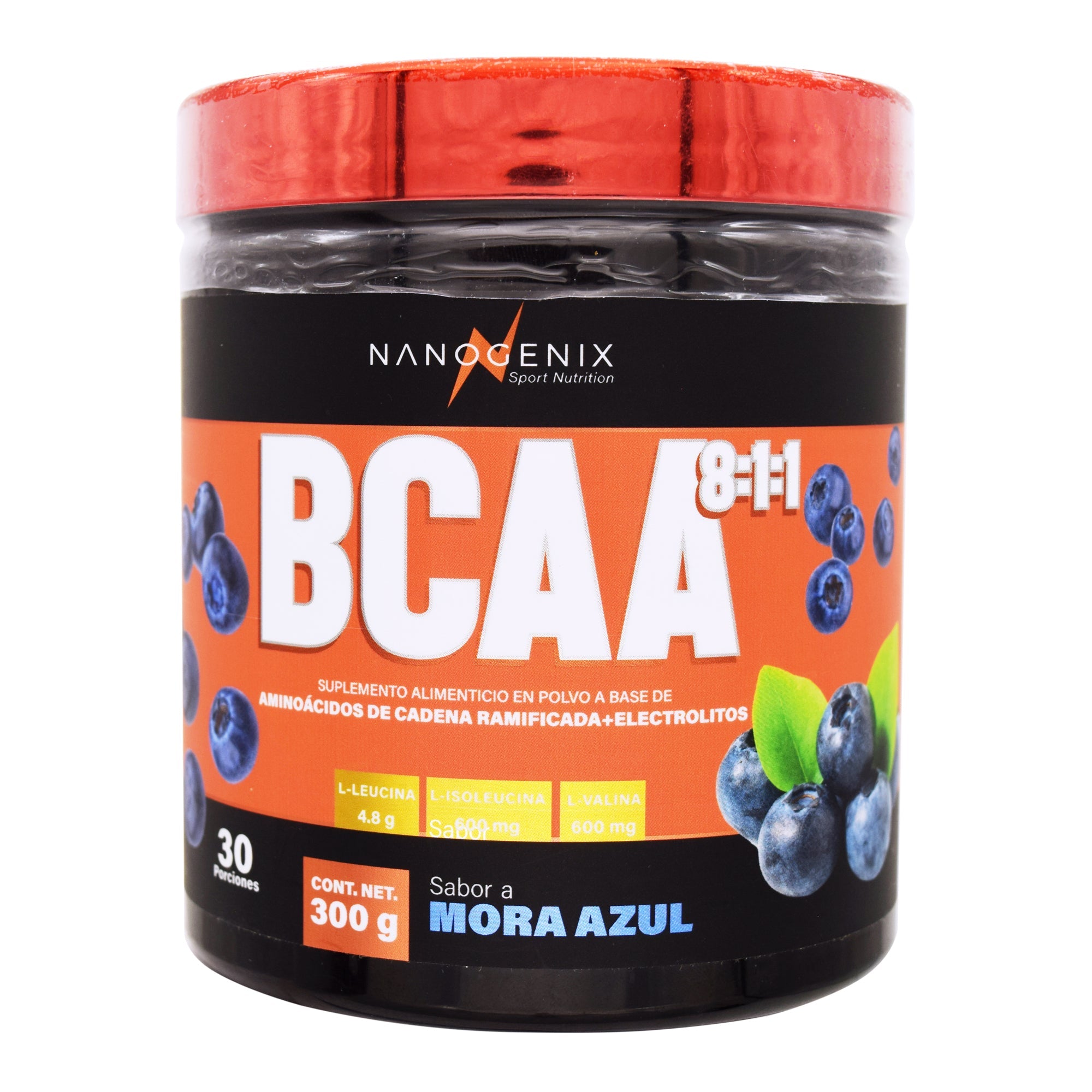 Bcaa 8:1:1 Mora Azul 300 G