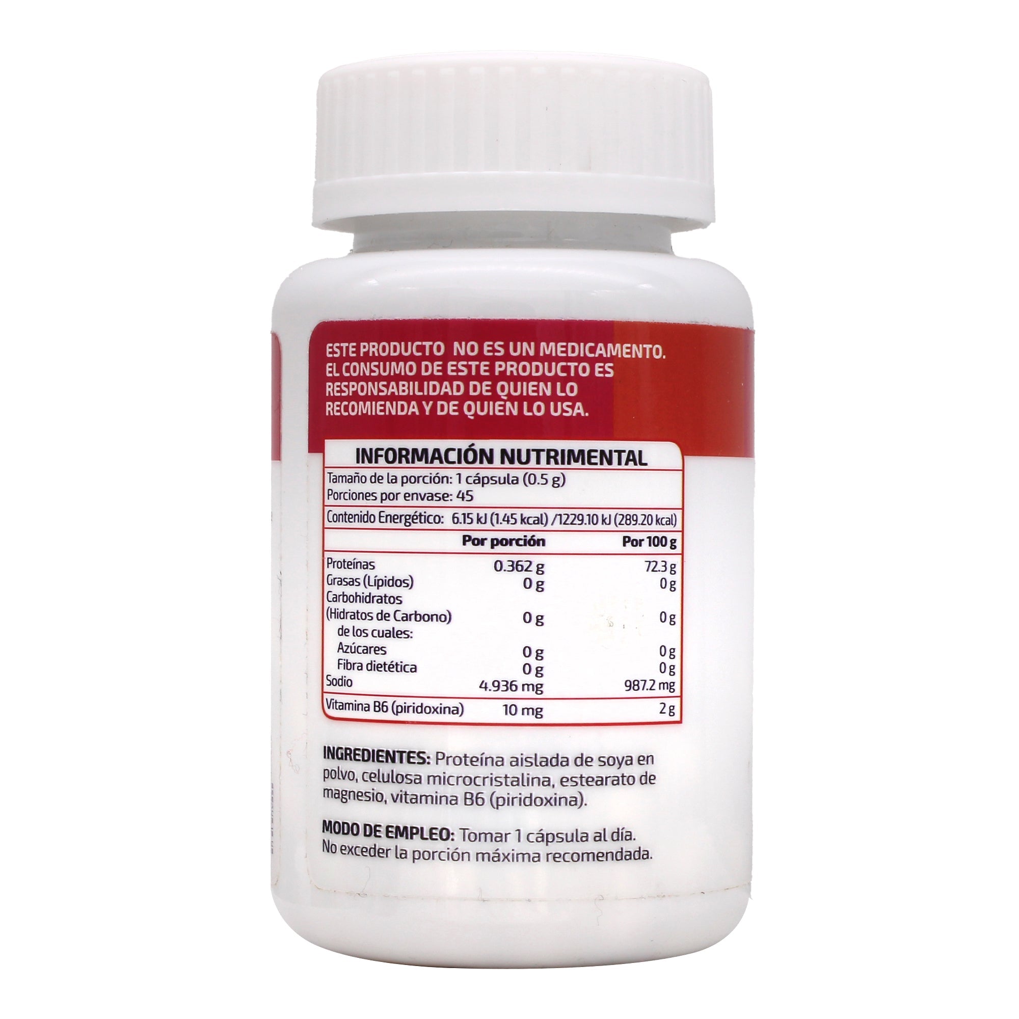 B6 Piridoxina 45 Cap