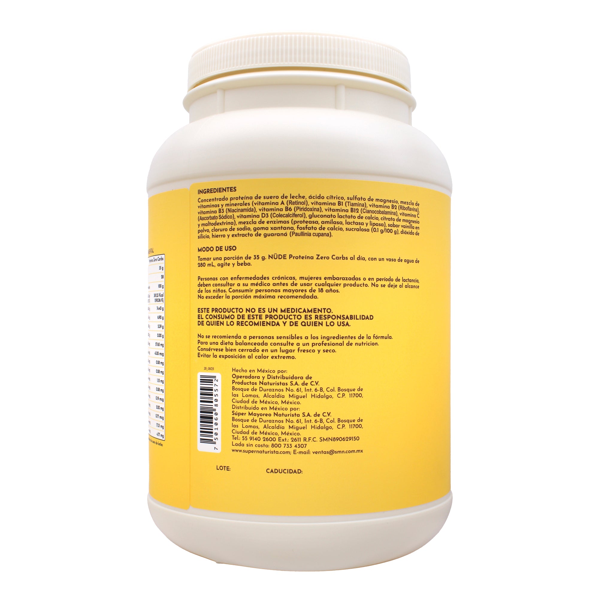 Zero Carbs Vainilla 1 Kg