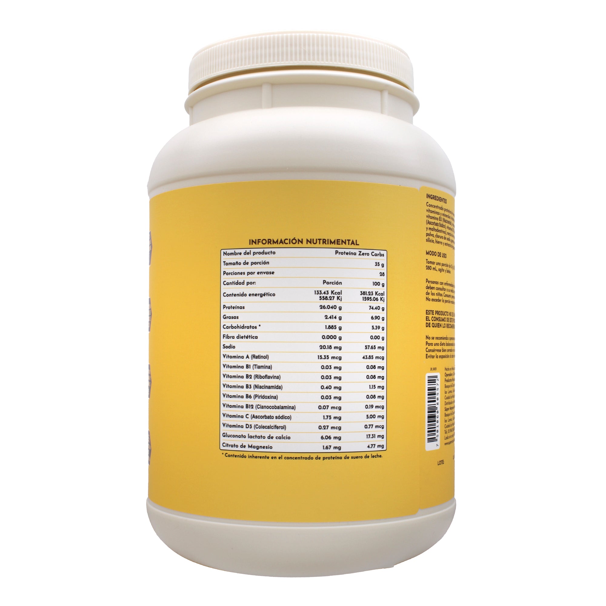 Zero Carbs Vainilla 1 Kg