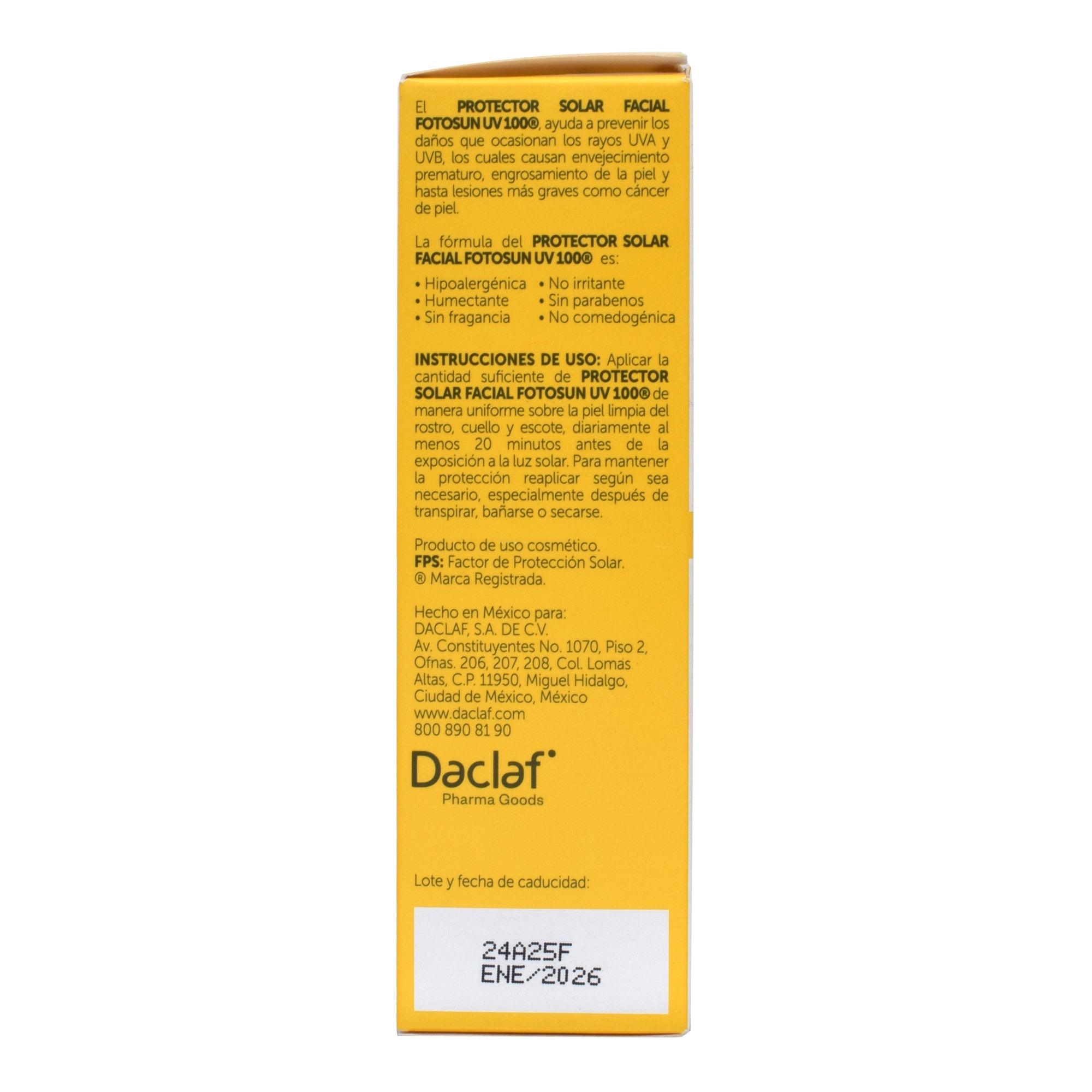 Protector Solar Facial Diario 50 60 Ml