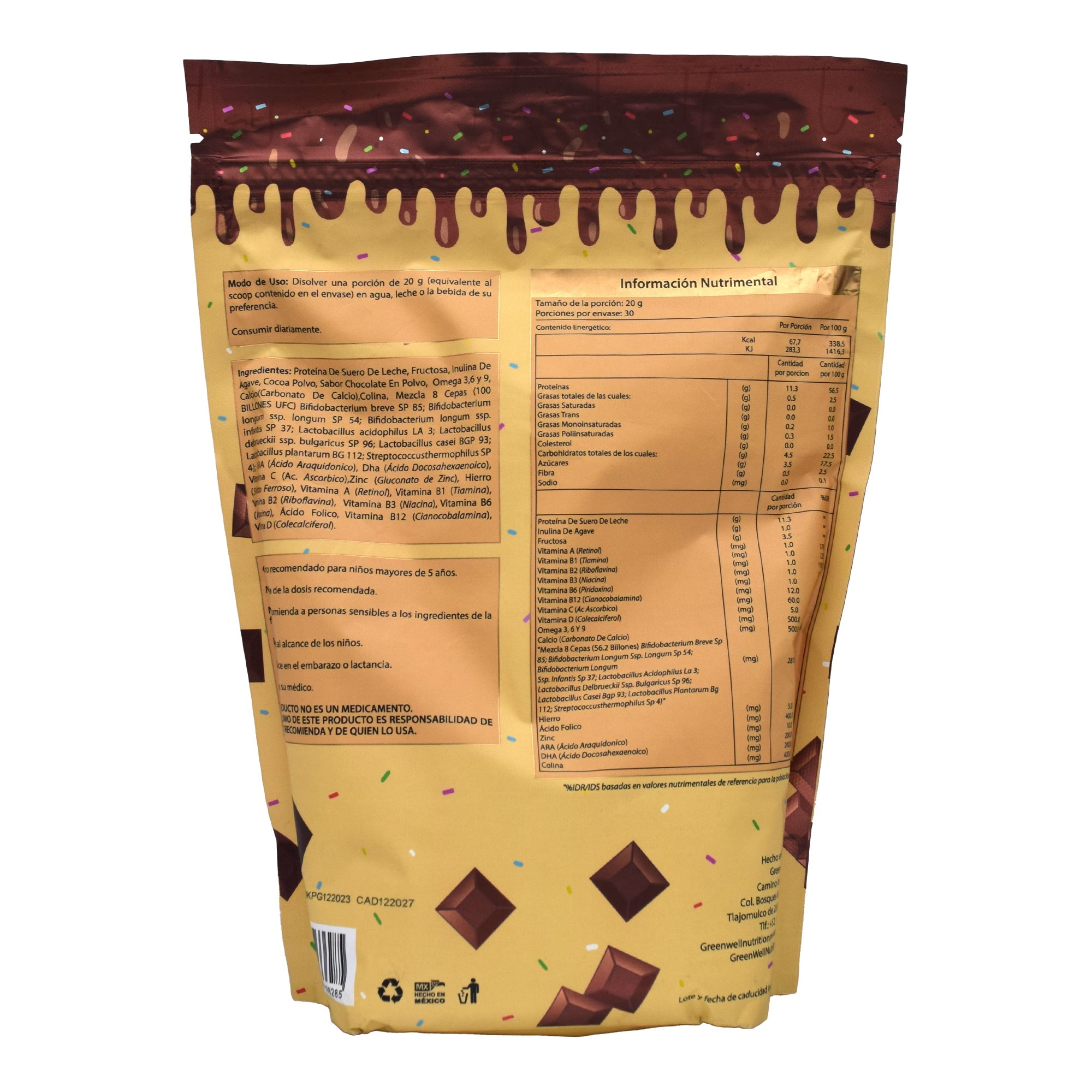 Proteina Kids Chocolate 600 G