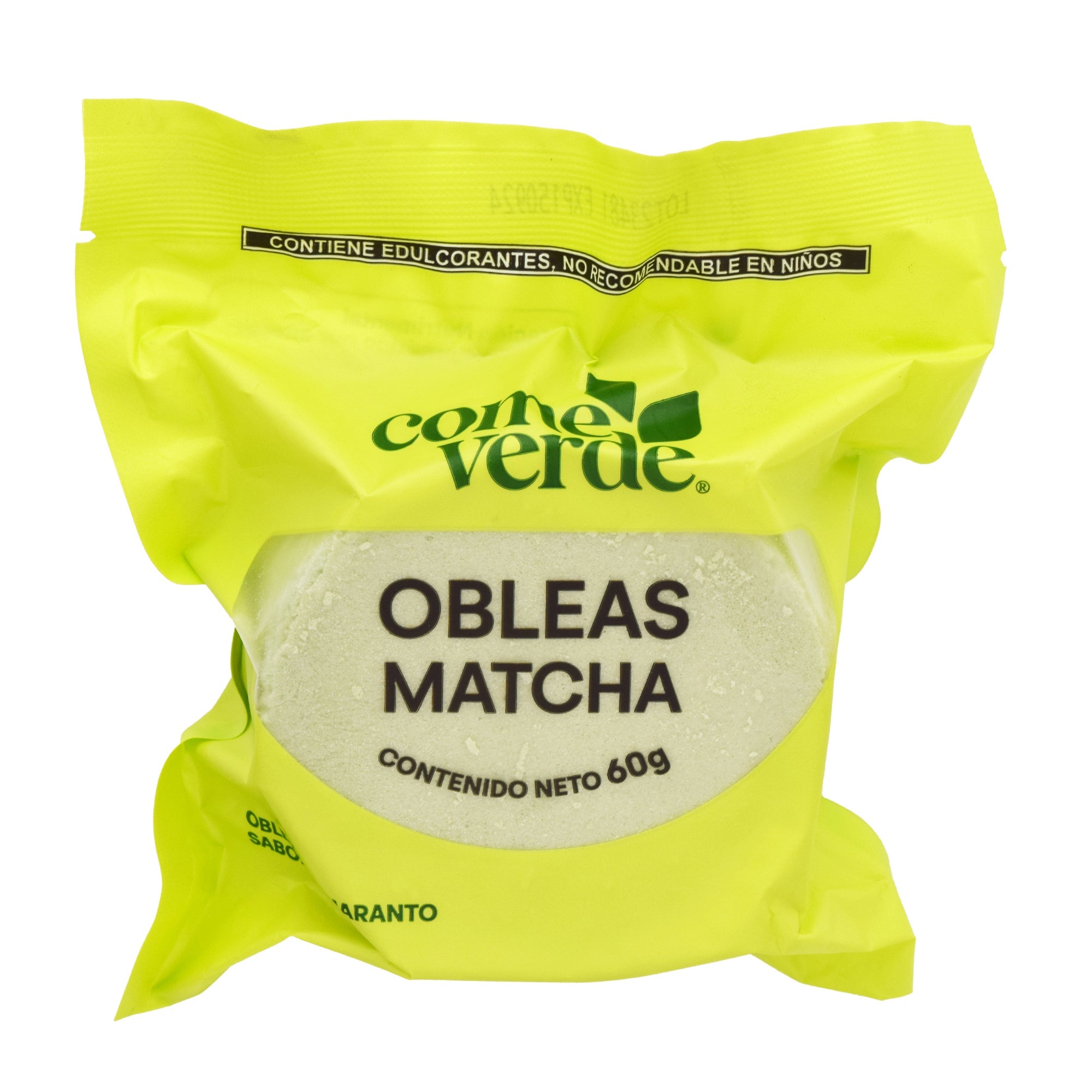 Obleas Matcha 60 G