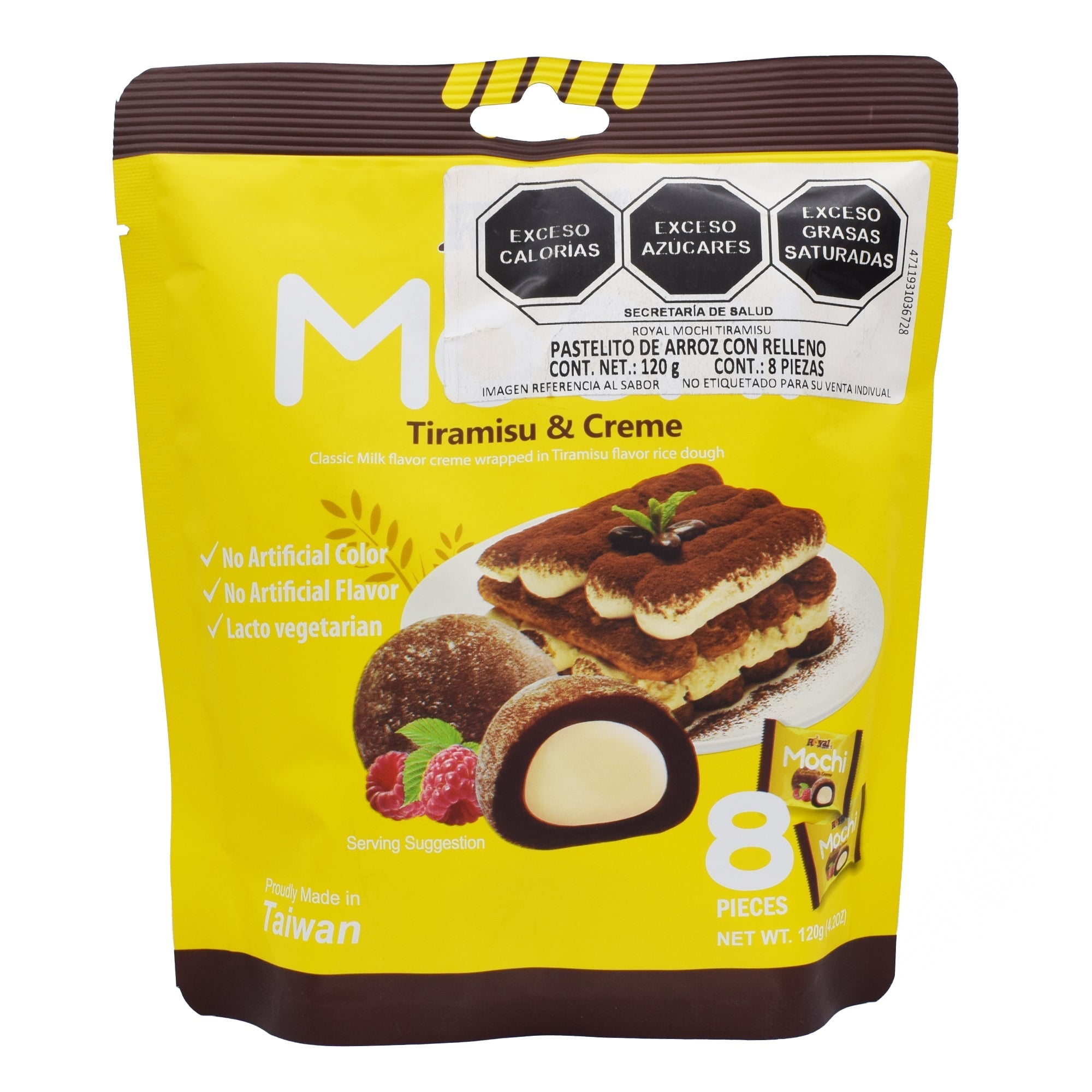 Pastelito De Arroz Tiramisu Y Crema 120 G