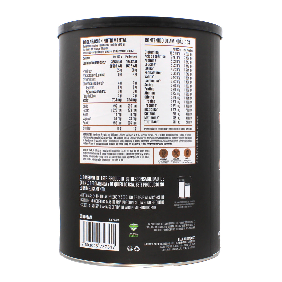 Proteina Vegetal Chocolate Bronce 1.140 Kg