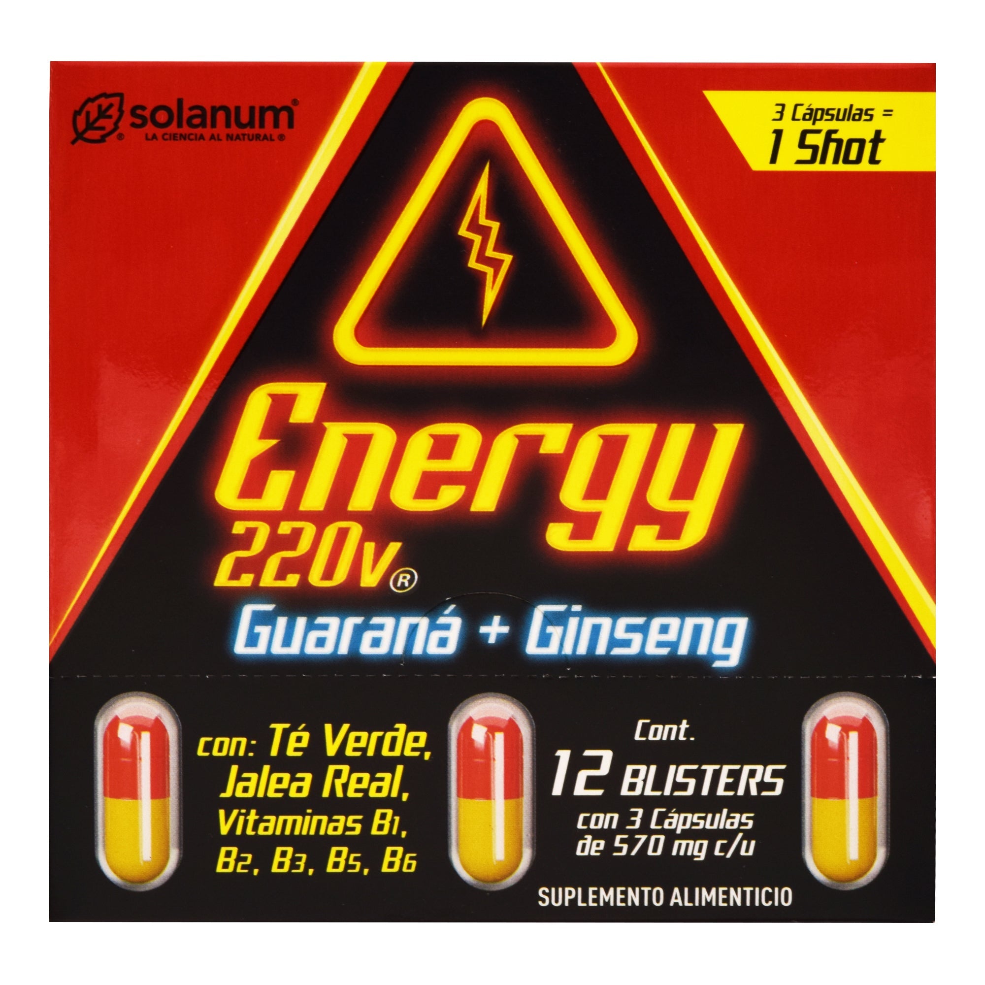 Guarana Ginseng 3 Cap