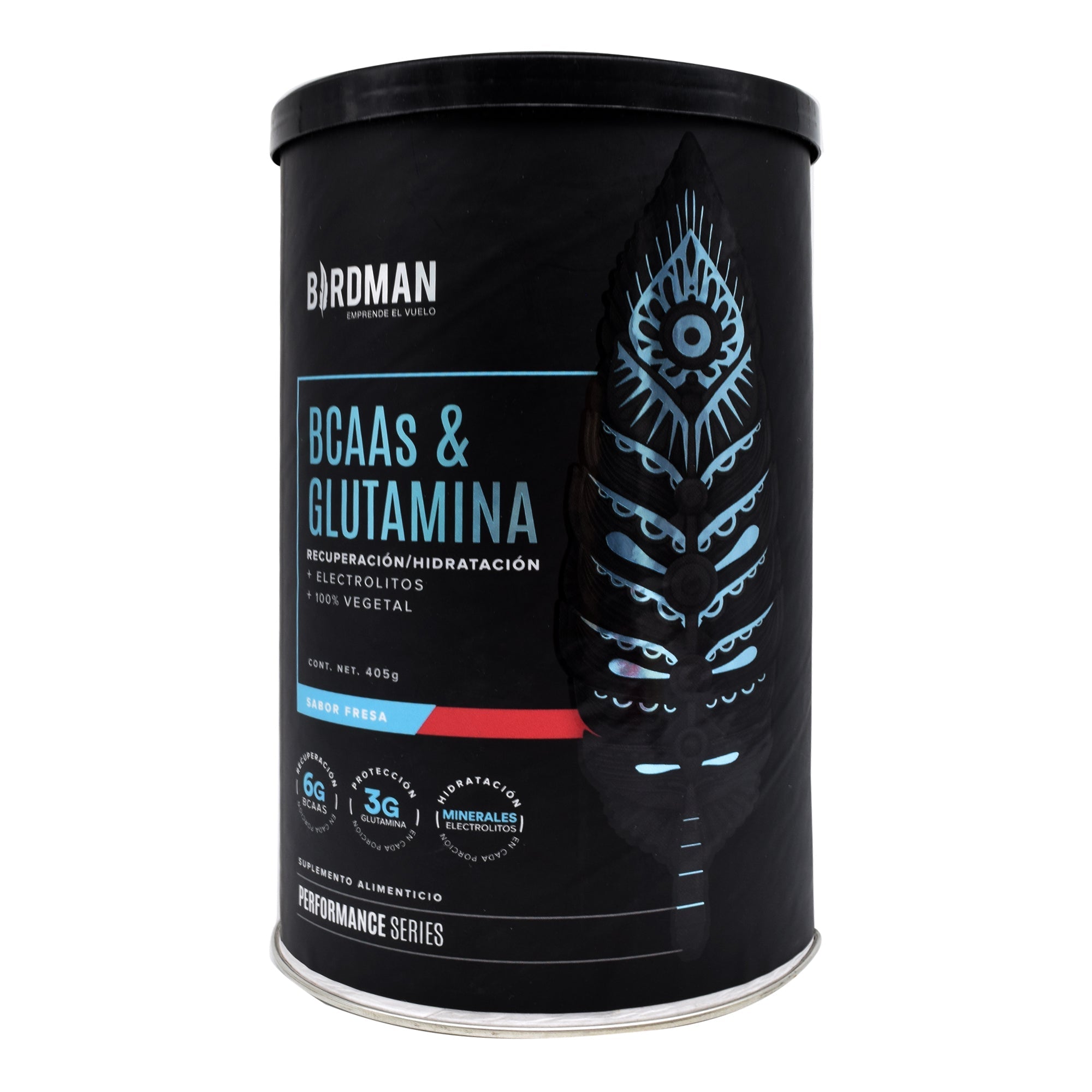 Bcaas Y Glutamina Fresa 405 G