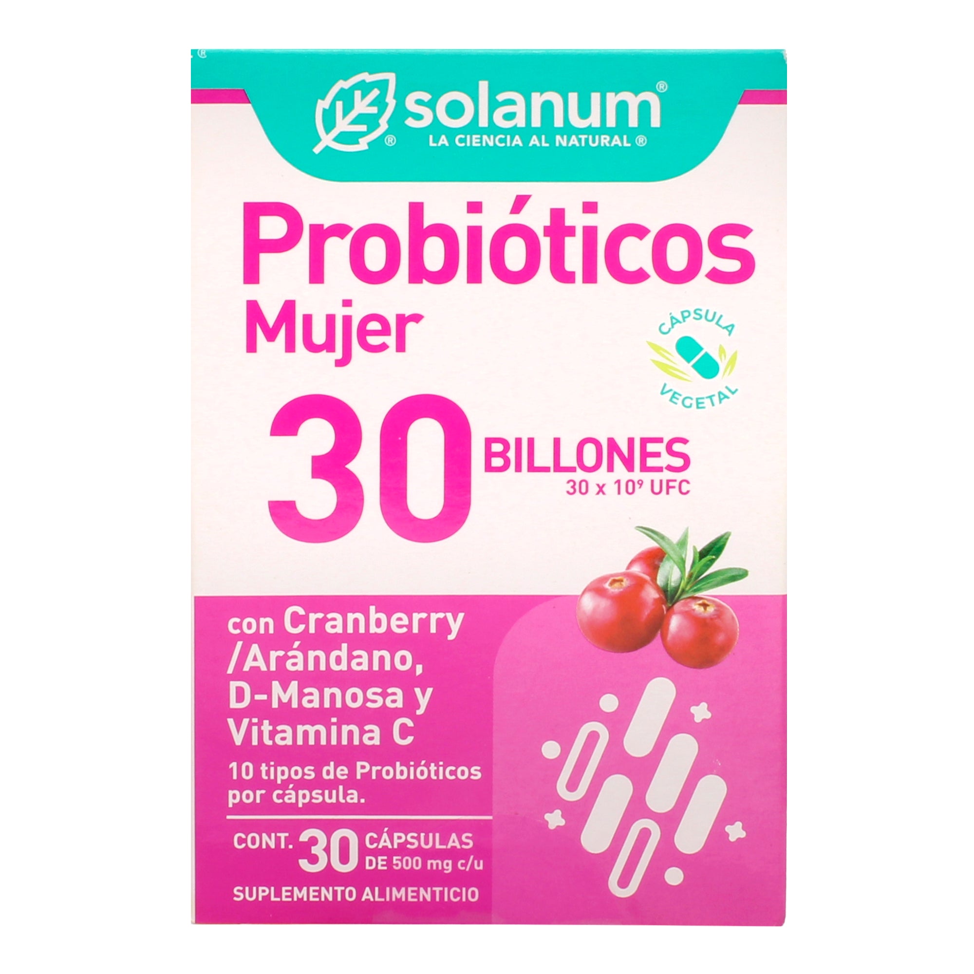 Probioticos 30 Billones 30 Cap