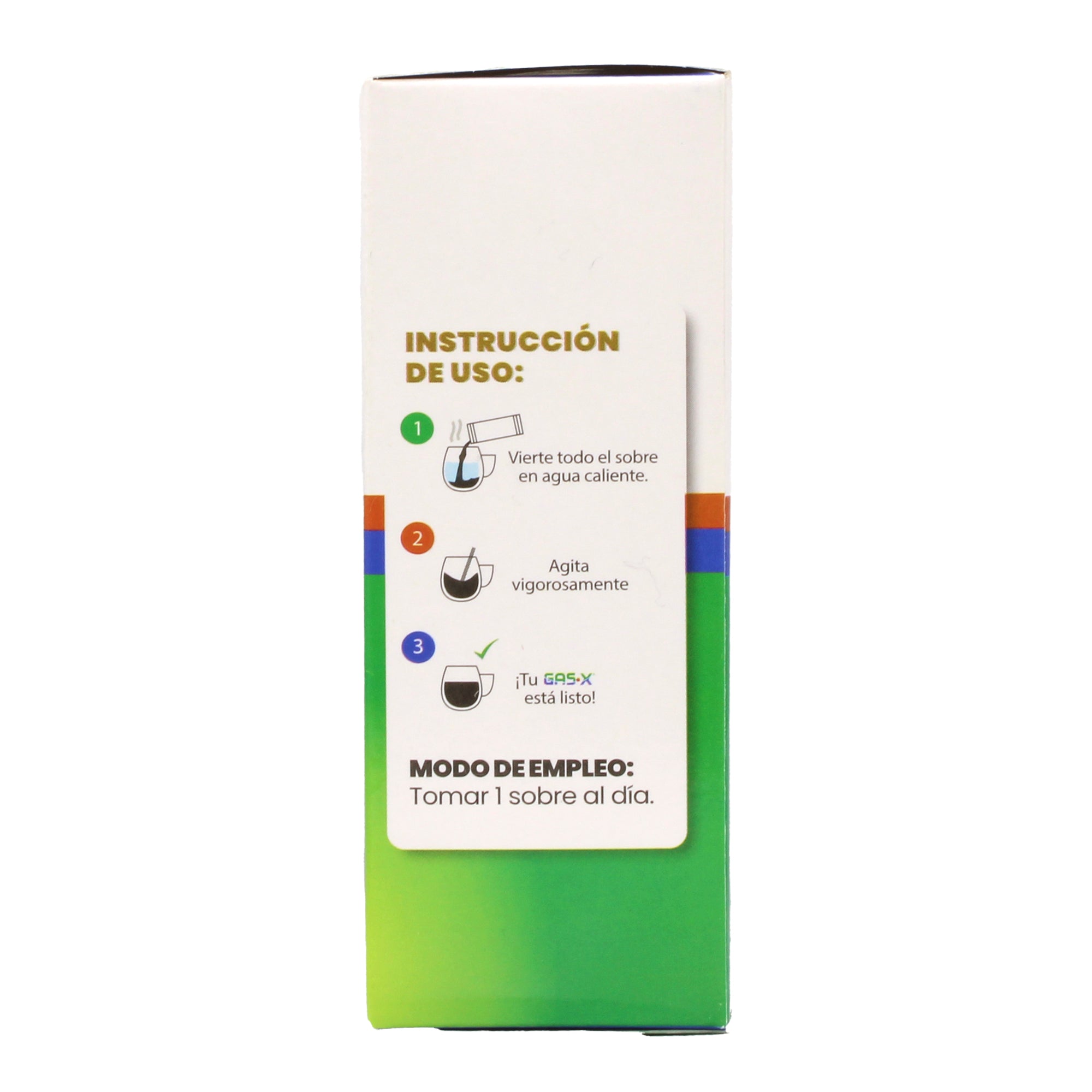 Te Carbon Activado Jengibre Manzana 5 G C/u