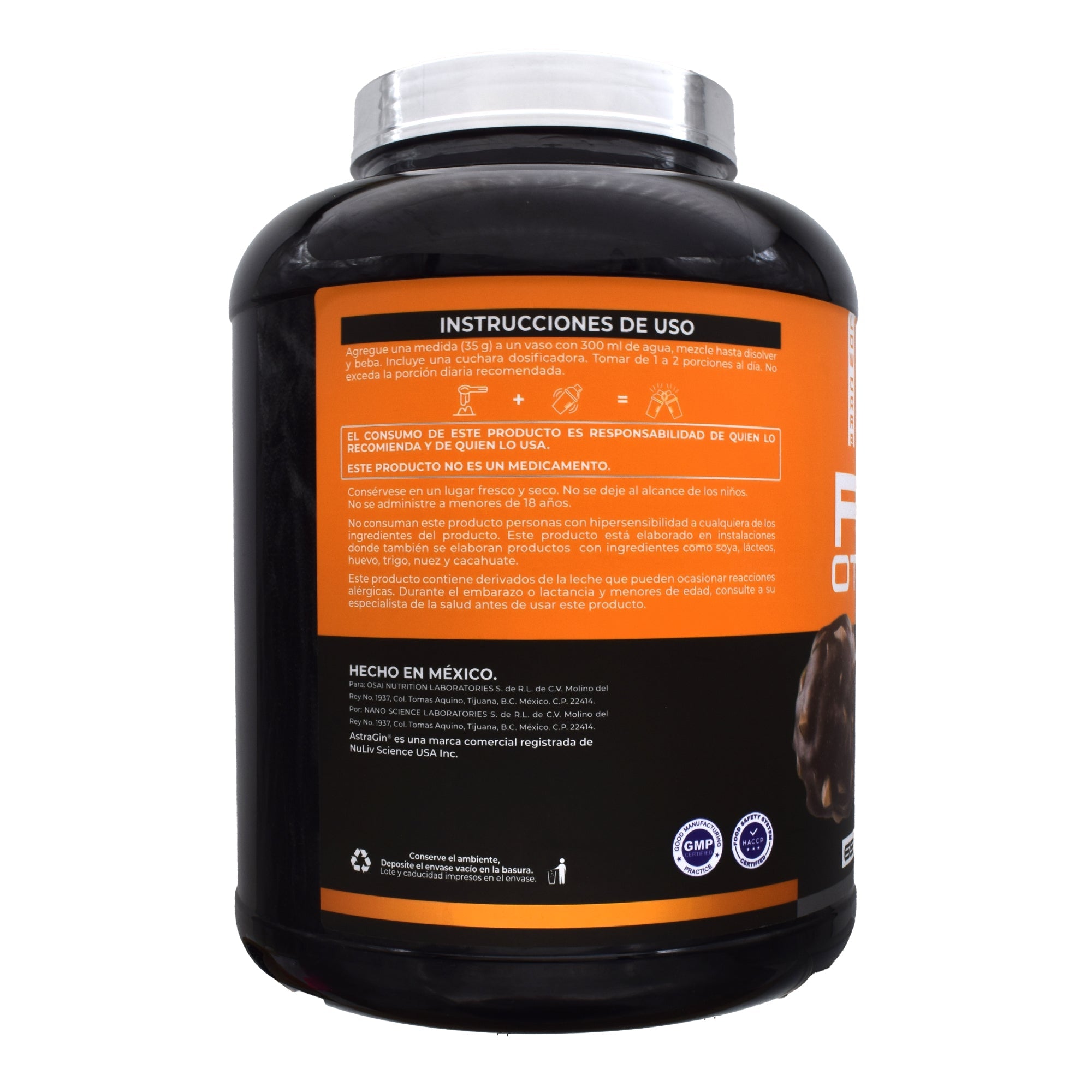 Whey Protein Hmb Lecina Astragin Sab Gianduja Chocolate 5 Lb