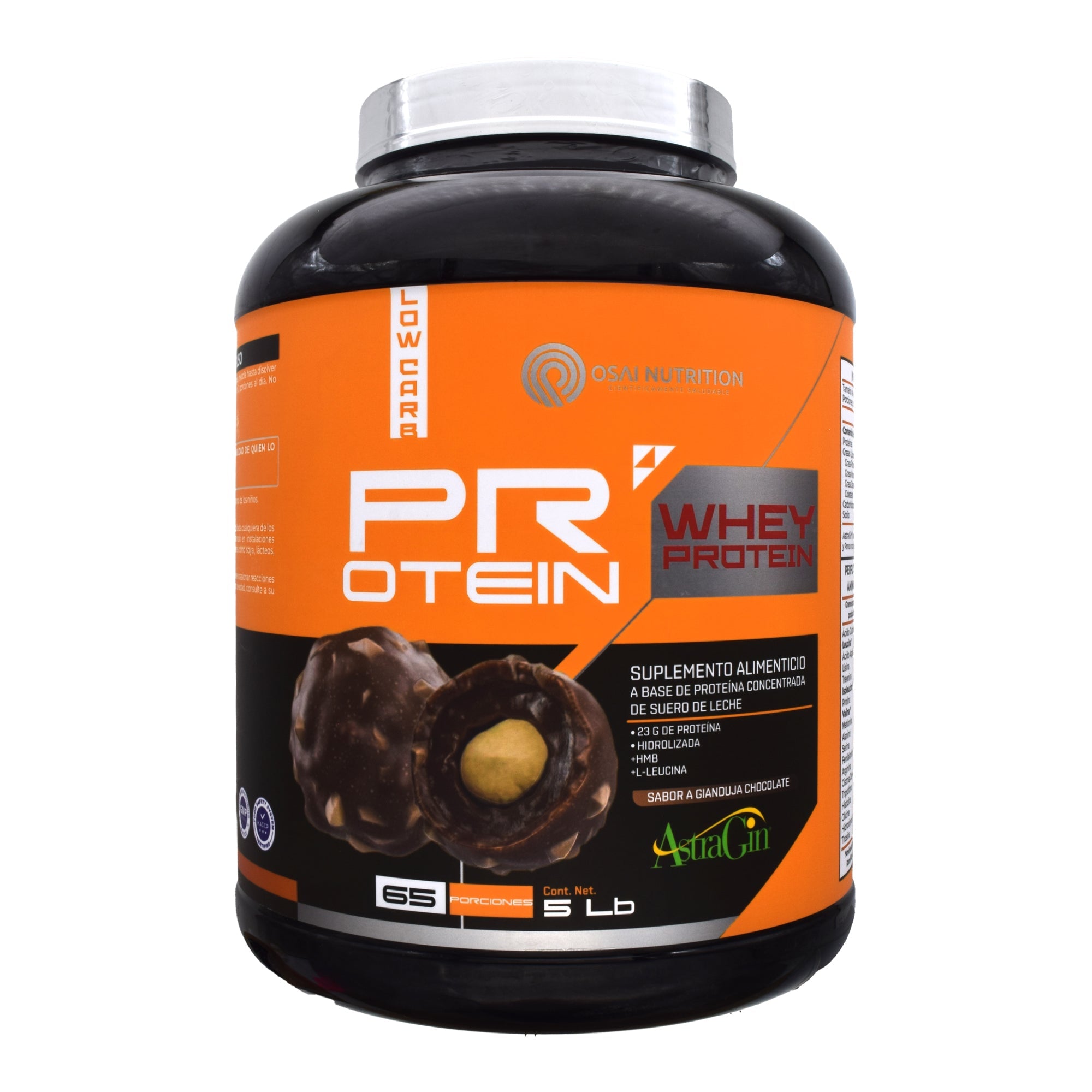 Whey Protein Hmb Lecina Astragin Sab Gianduja Chocolate 5 Lb