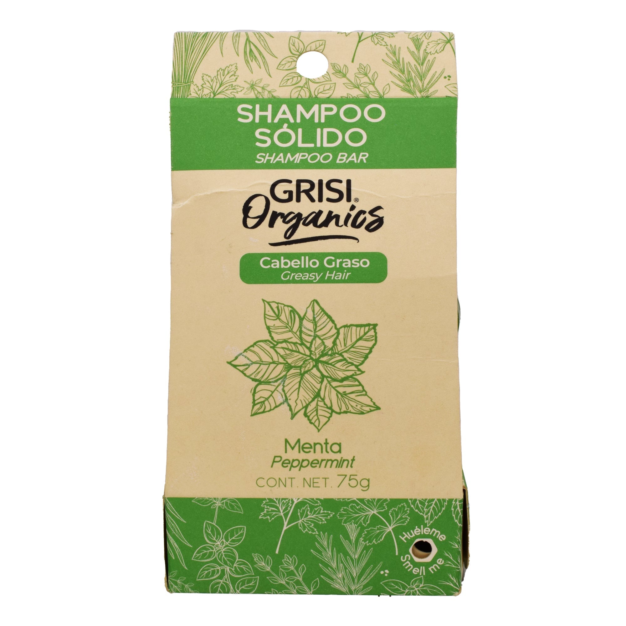 Shampoo solido menta 75 g
