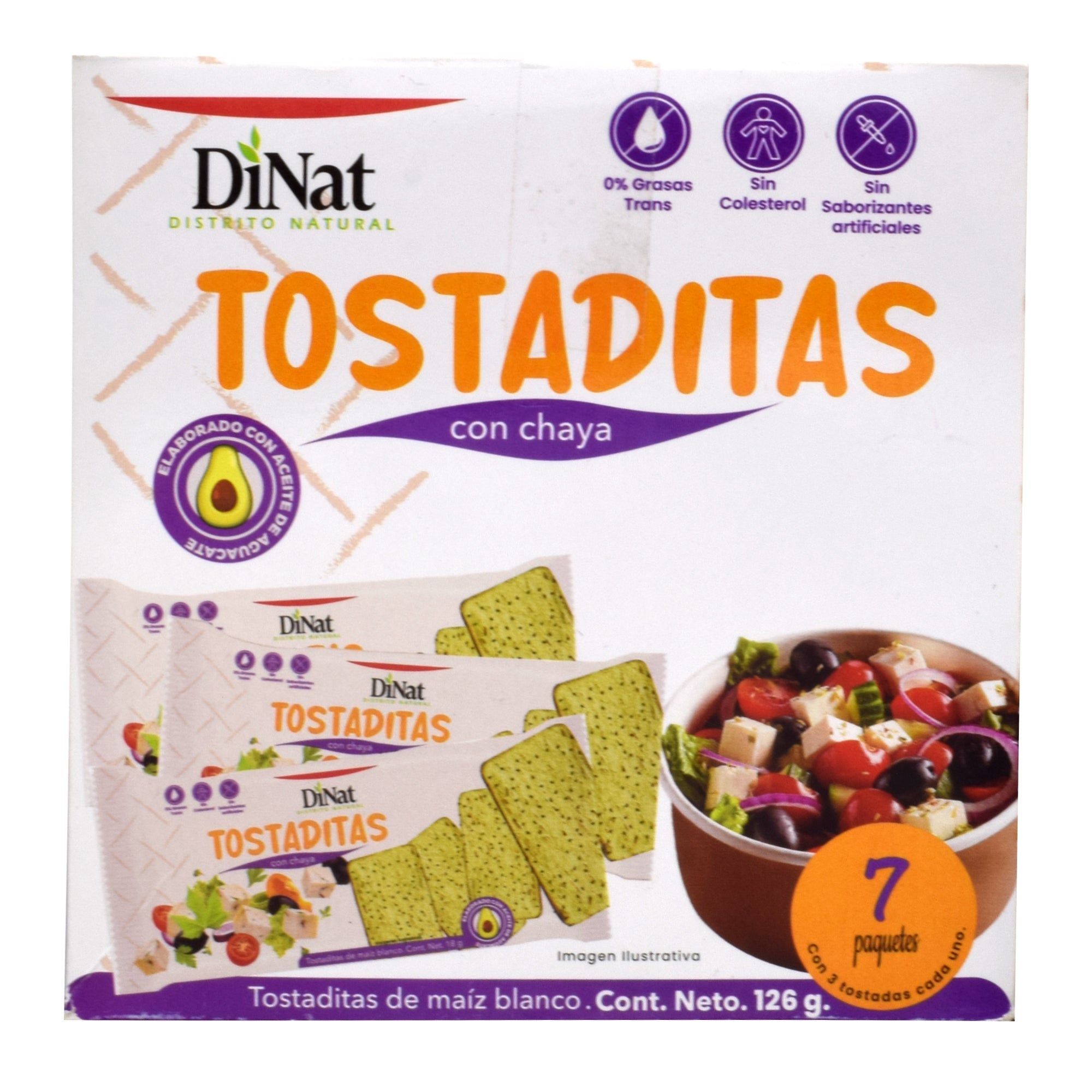 Tostaditas Con Chaya 126 G