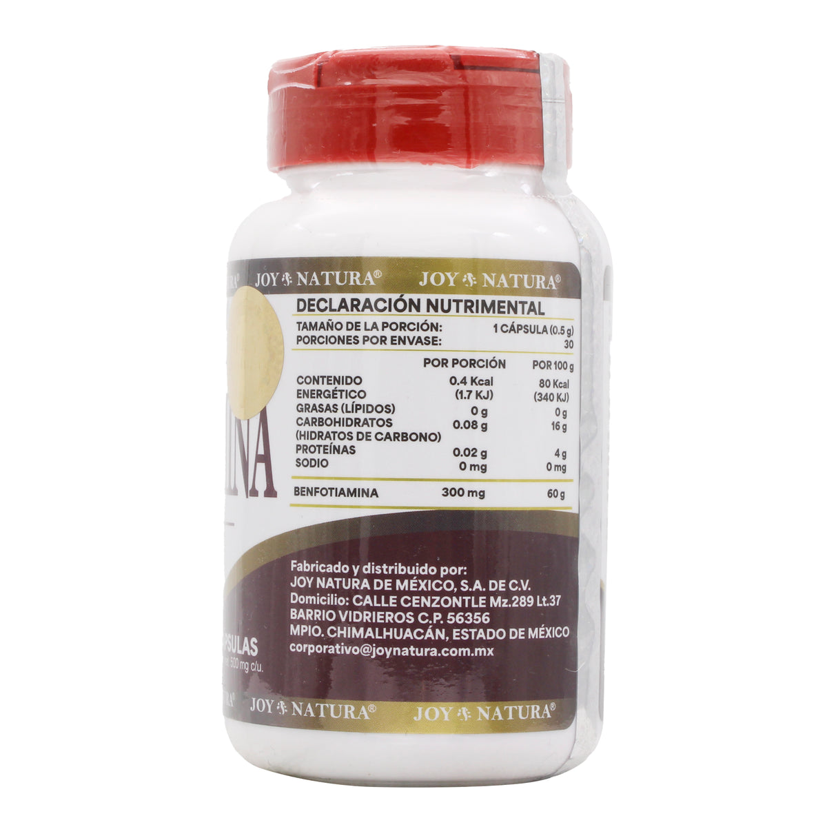 Benfotiamina 30 Cap