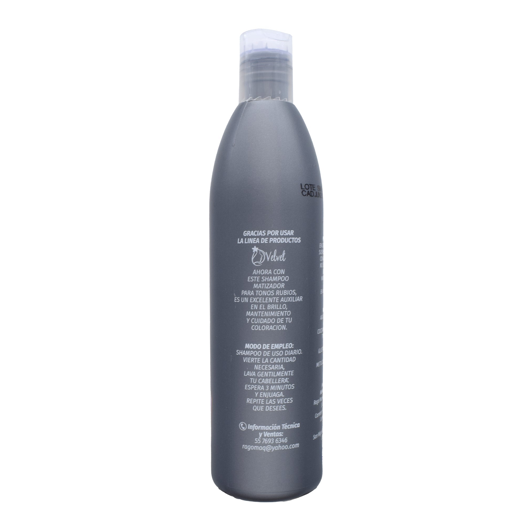 Shampoo Matizador Rubio 400 Ml