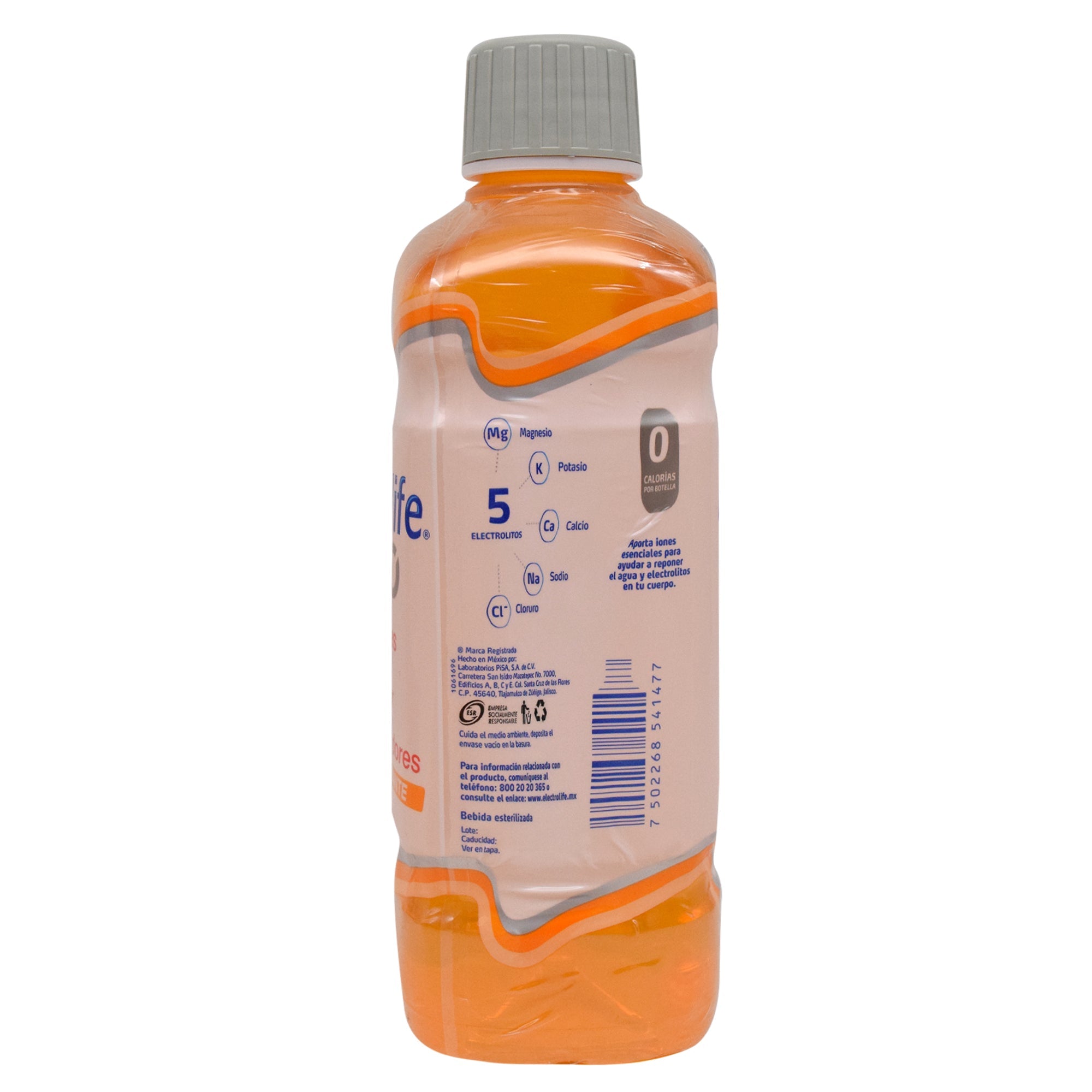 Electrolife Naranja Mandarina 625 Ml