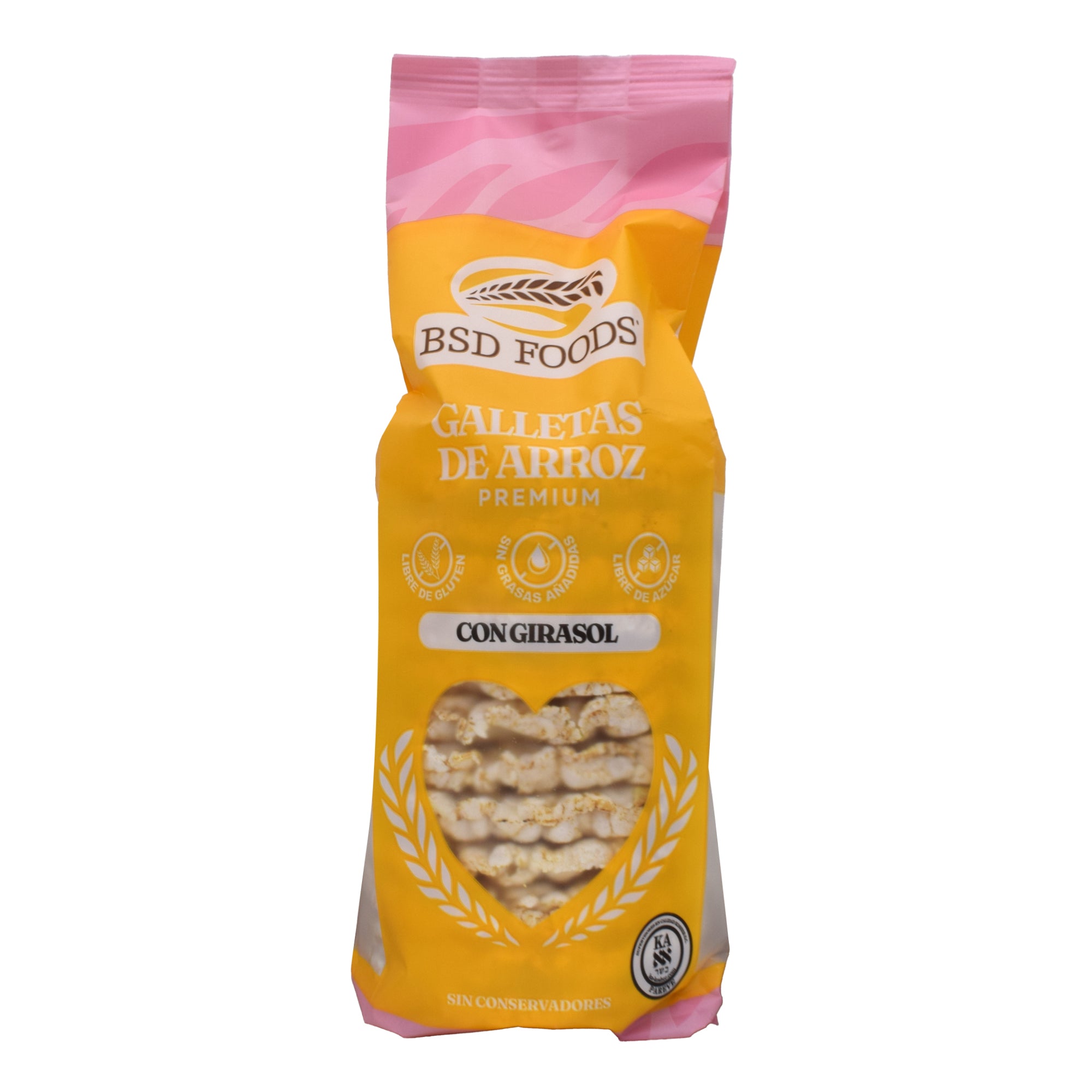 Galleta De Arroz Girasol 72 G