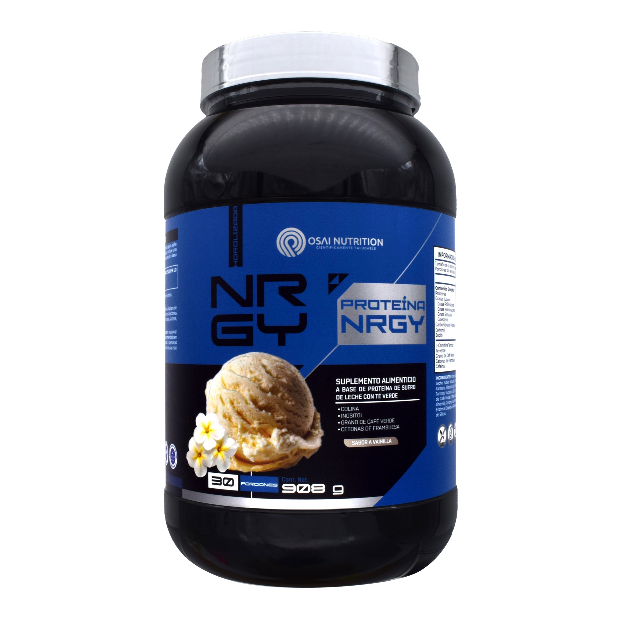 Proteina Energy Vainilla 908 G