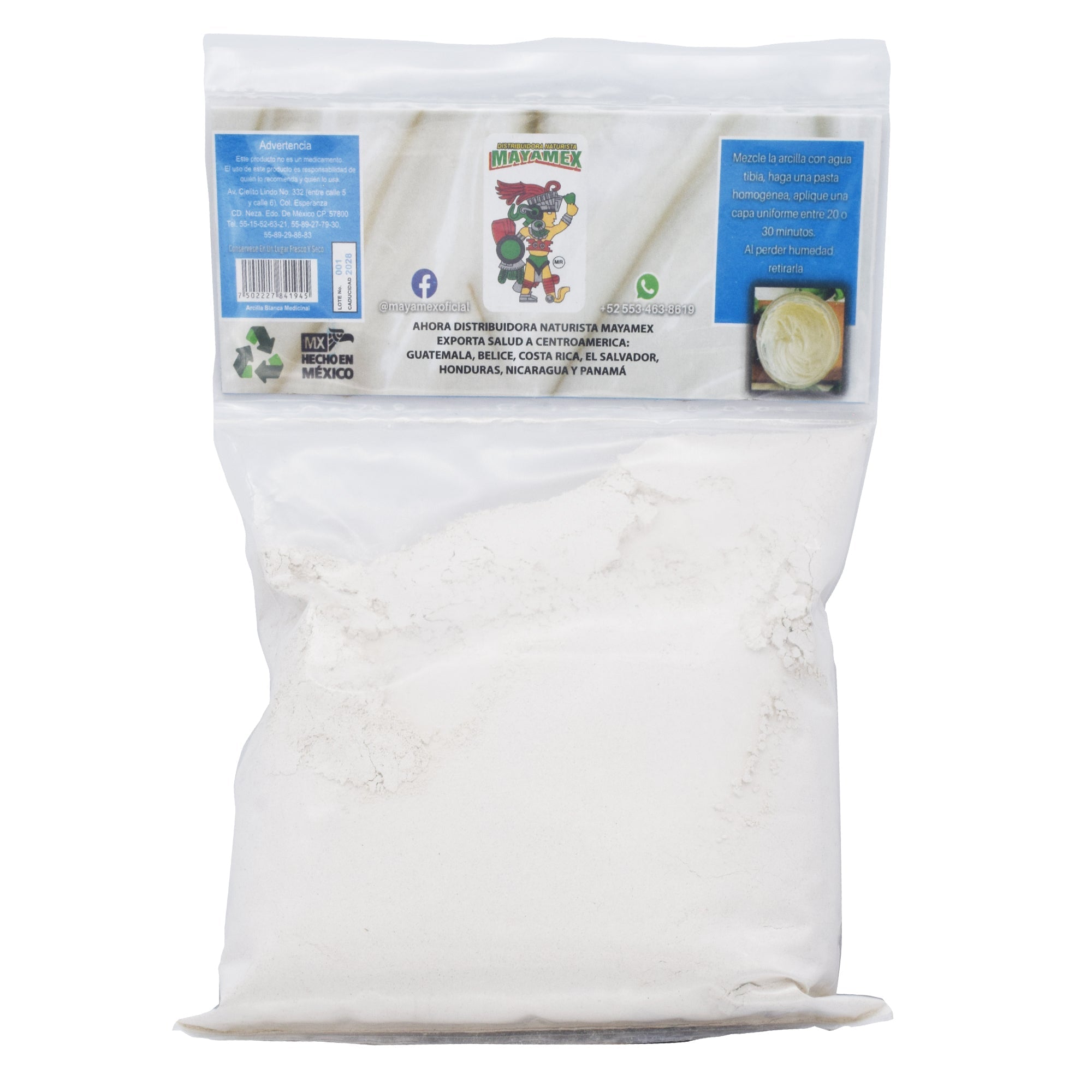 Arcilla Blanca 500 G