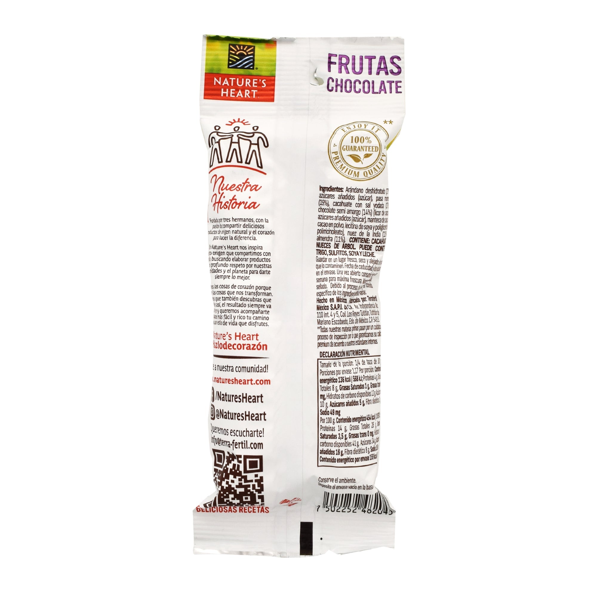 Frutas Y Chocolate 35 G (Paquete 12)