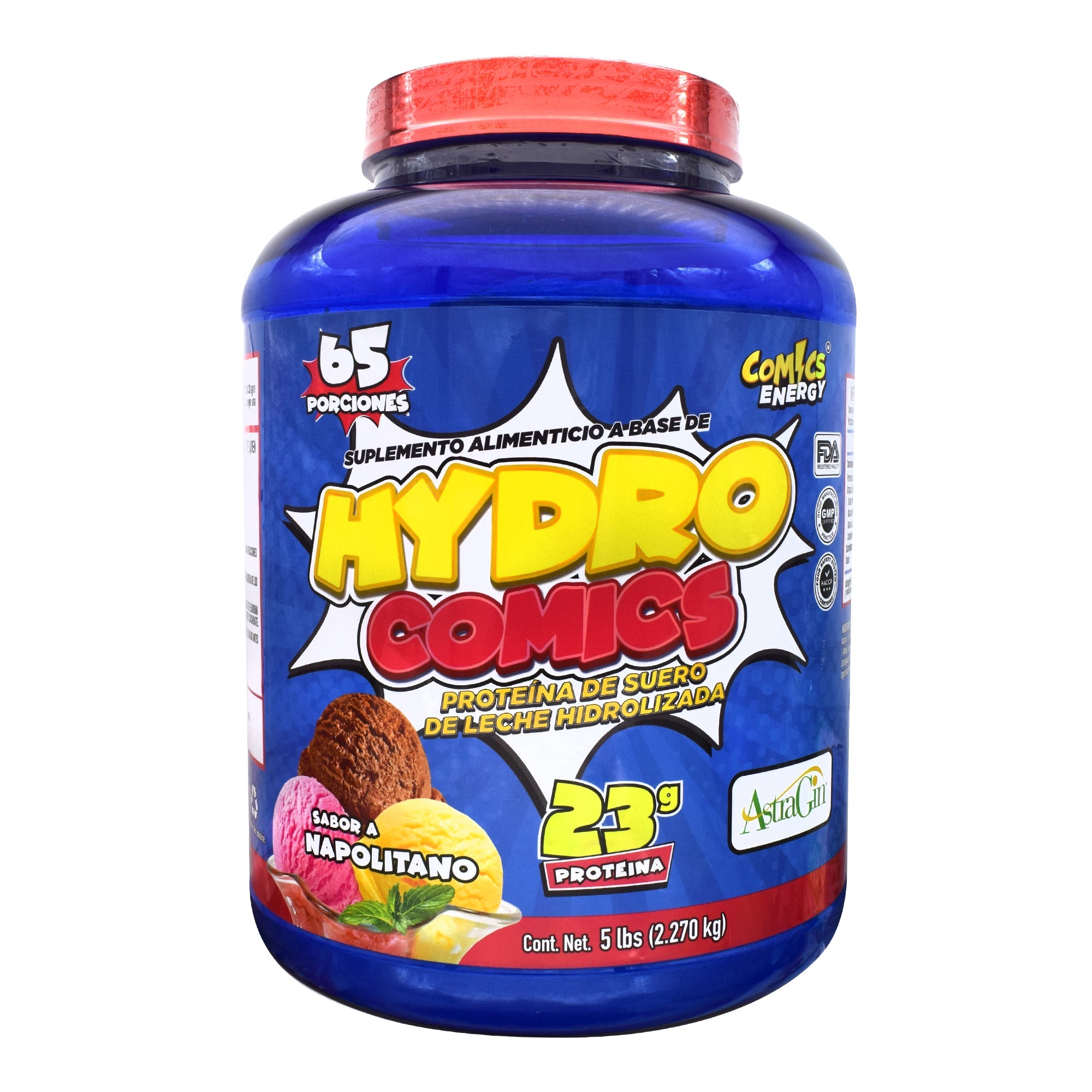 Proteina Suero De Leche Hidrolizada Napolitano 5 Lb