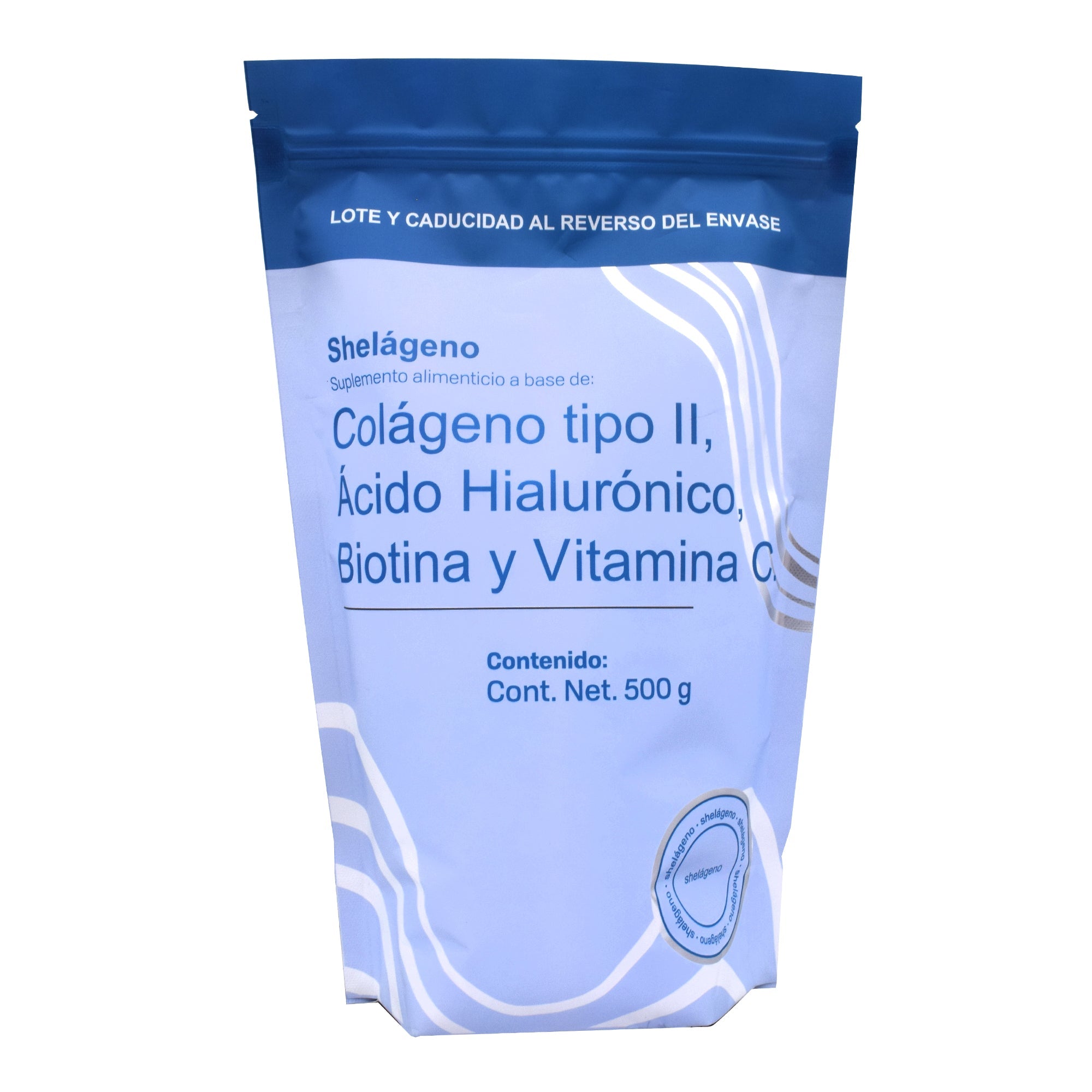 Colageno Tipo 2 Acido Hialuronico Y Vitamina C 500 G