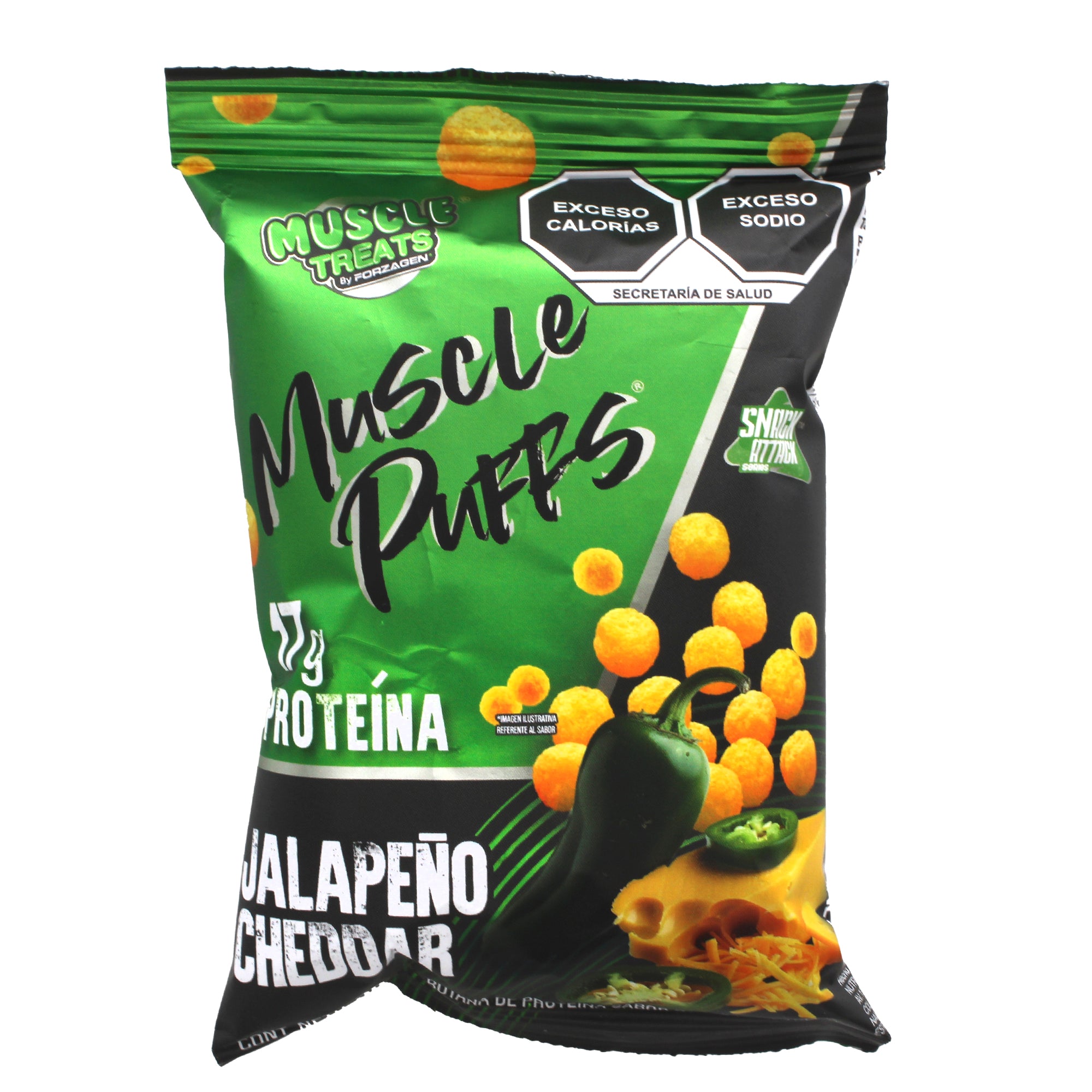 Botana Proteina Queso Jalapeño 35 G (PAQUETE 6)