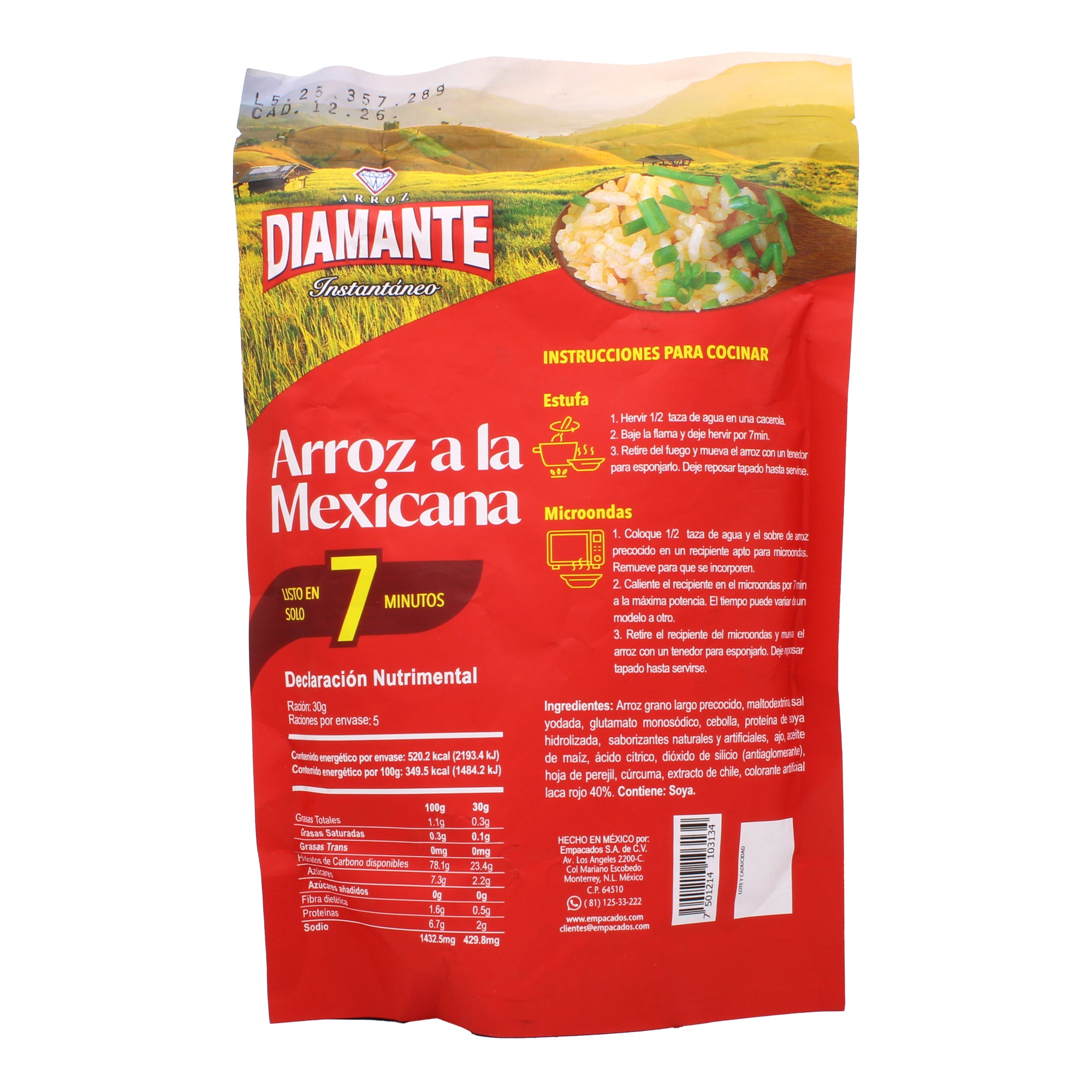 Arroz A La Mexicana Instantaneo 150 G