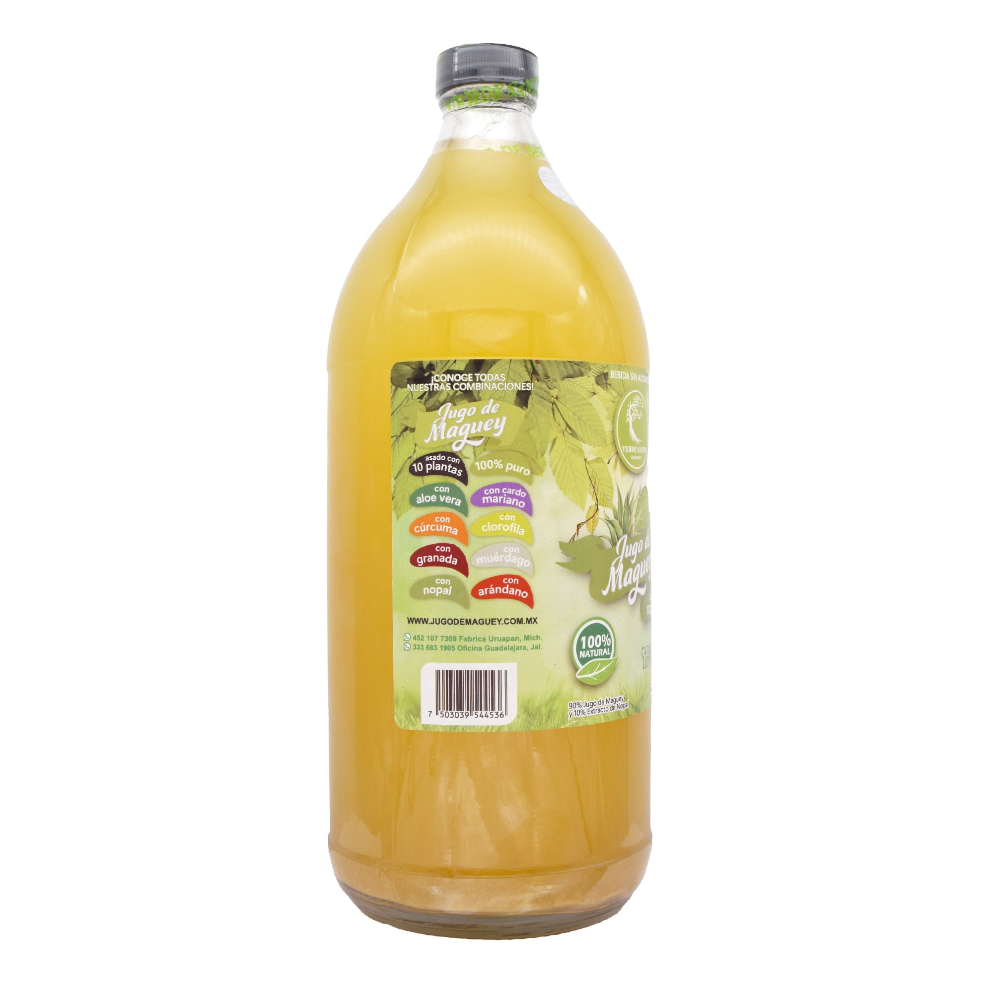 Jugo De Maguey Con Nopal 1 L