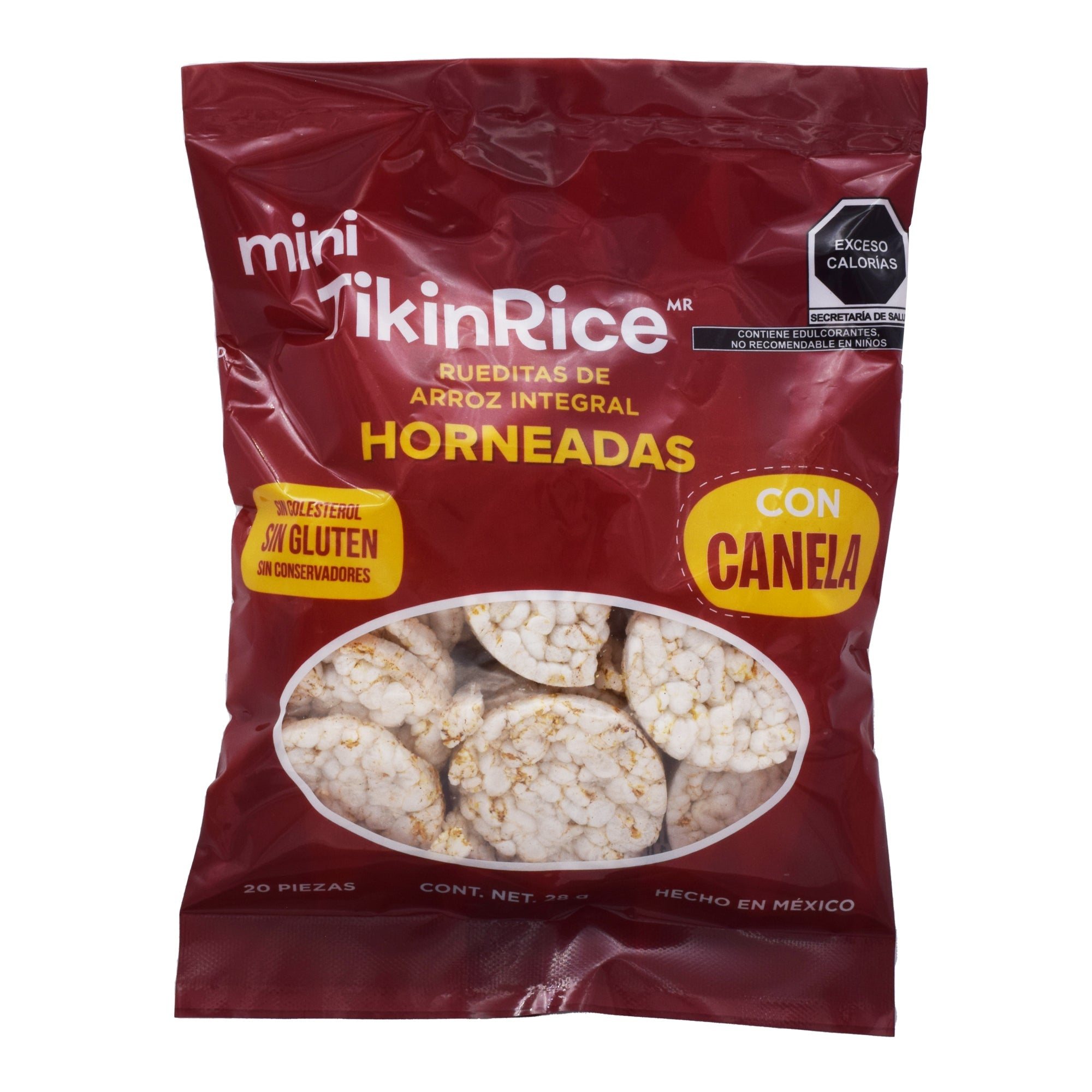 Galletas De  Arroz Integral  Canela 28 G