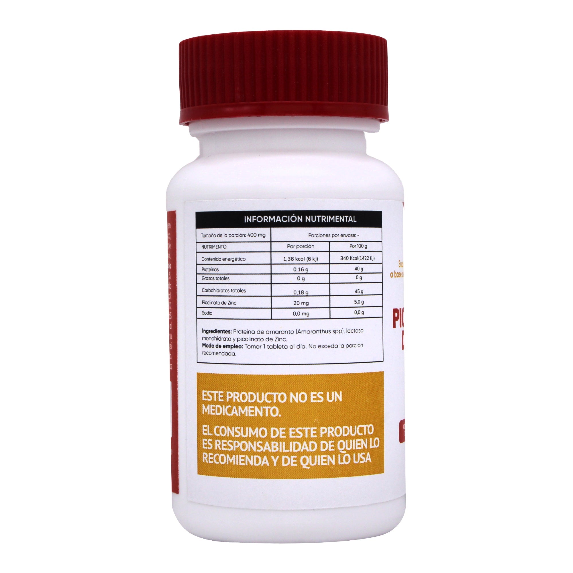 Picolinato De Zinc 60 Tab