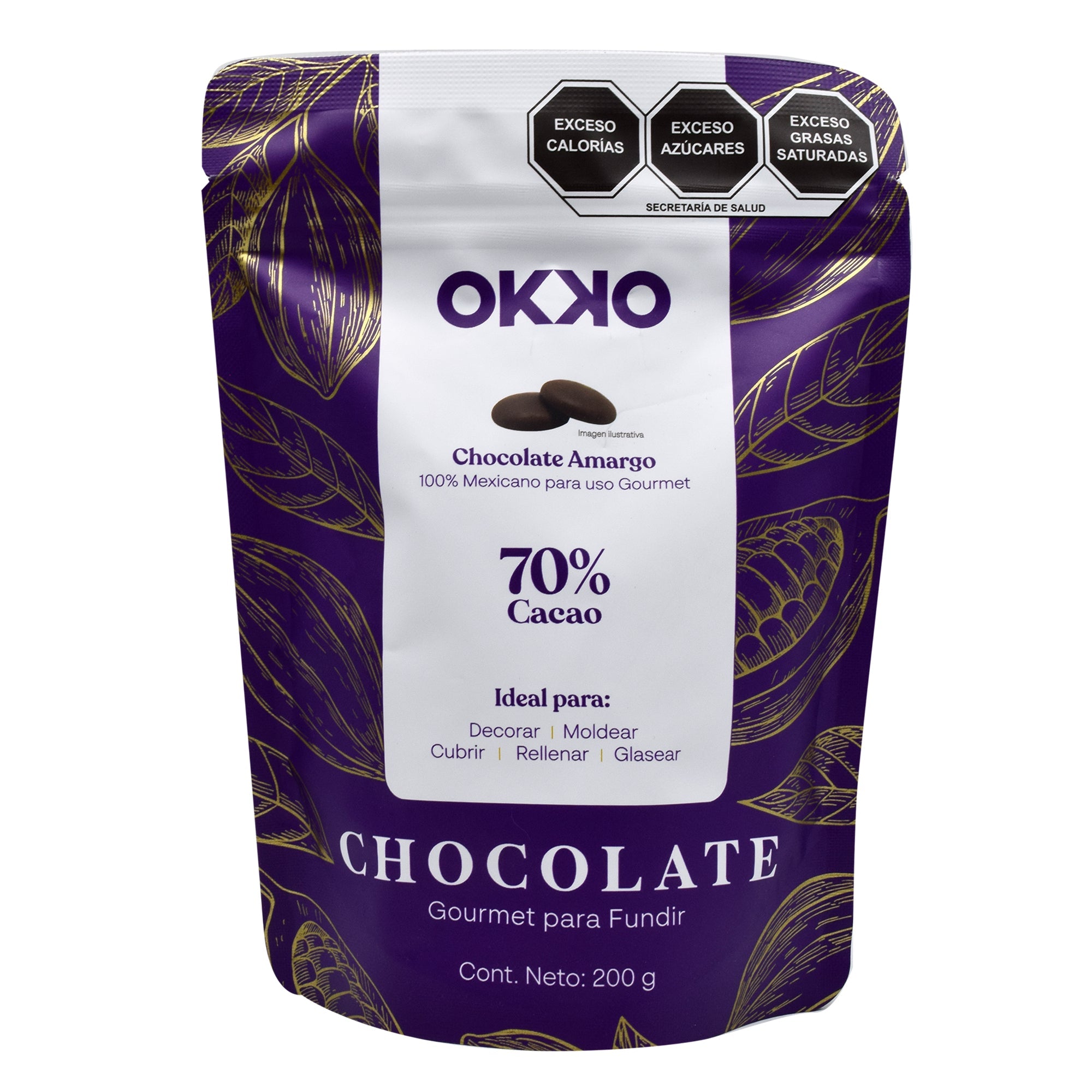 Chocolate Amargo 200 G