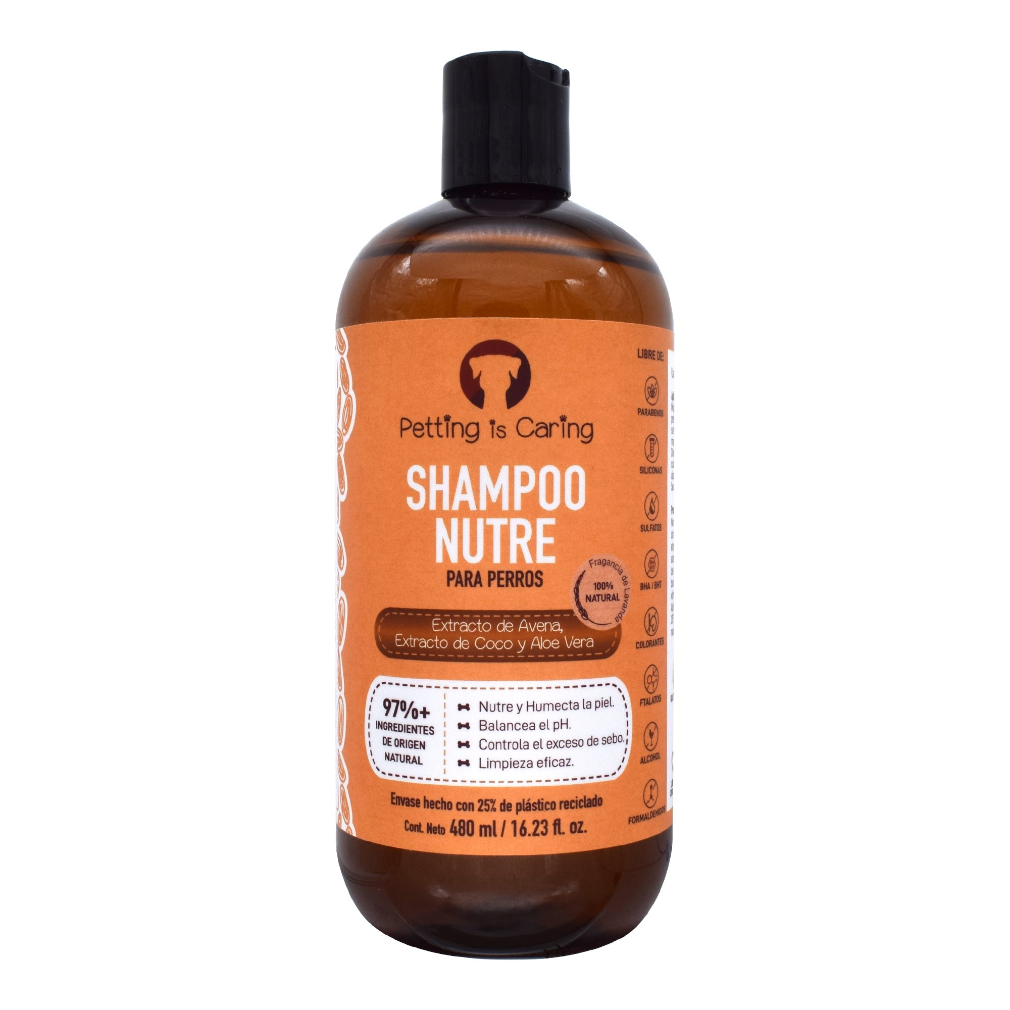 Shampoo Extracto De Avena Para Perro 480 Ml