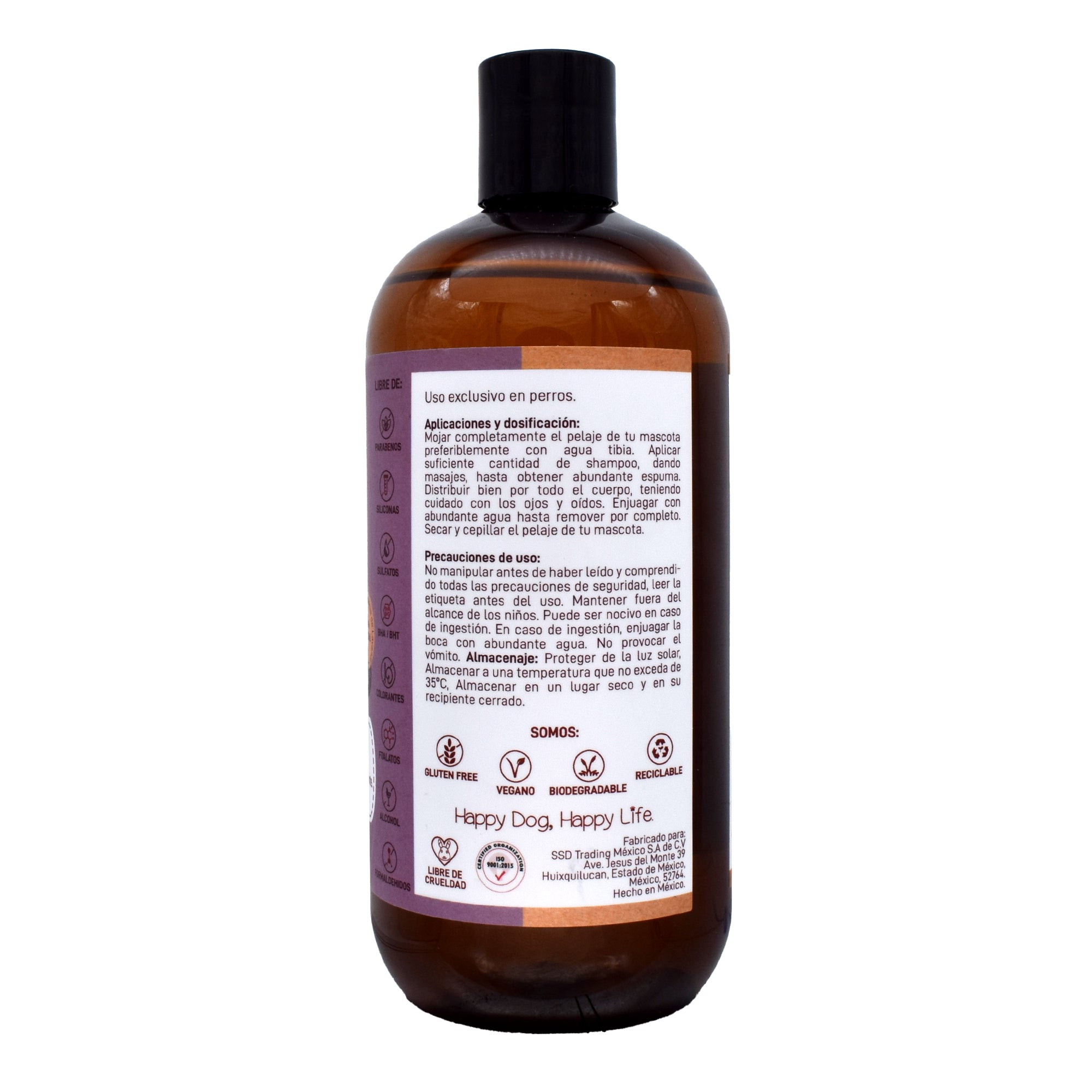 Shampoo Extracto De Moringa  Para Perros 480 Ml