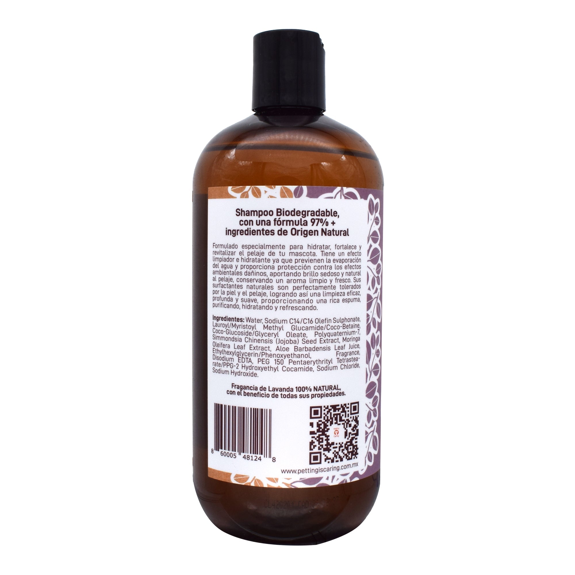 Shampoo Extracto De Moringa  Para Perros 480 Ml