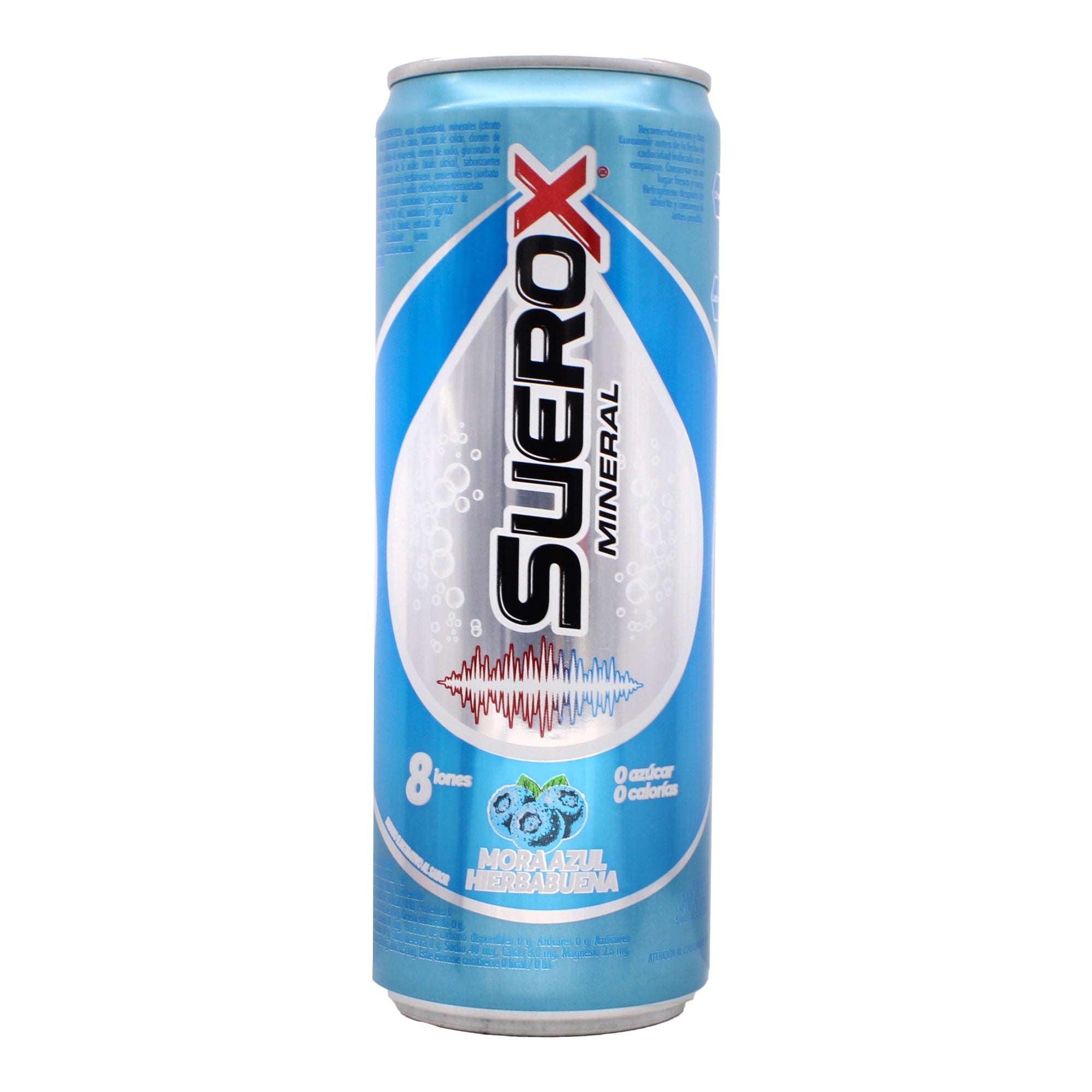 Suerox Mineral Mora Azul Hierbabuena 355 Ml