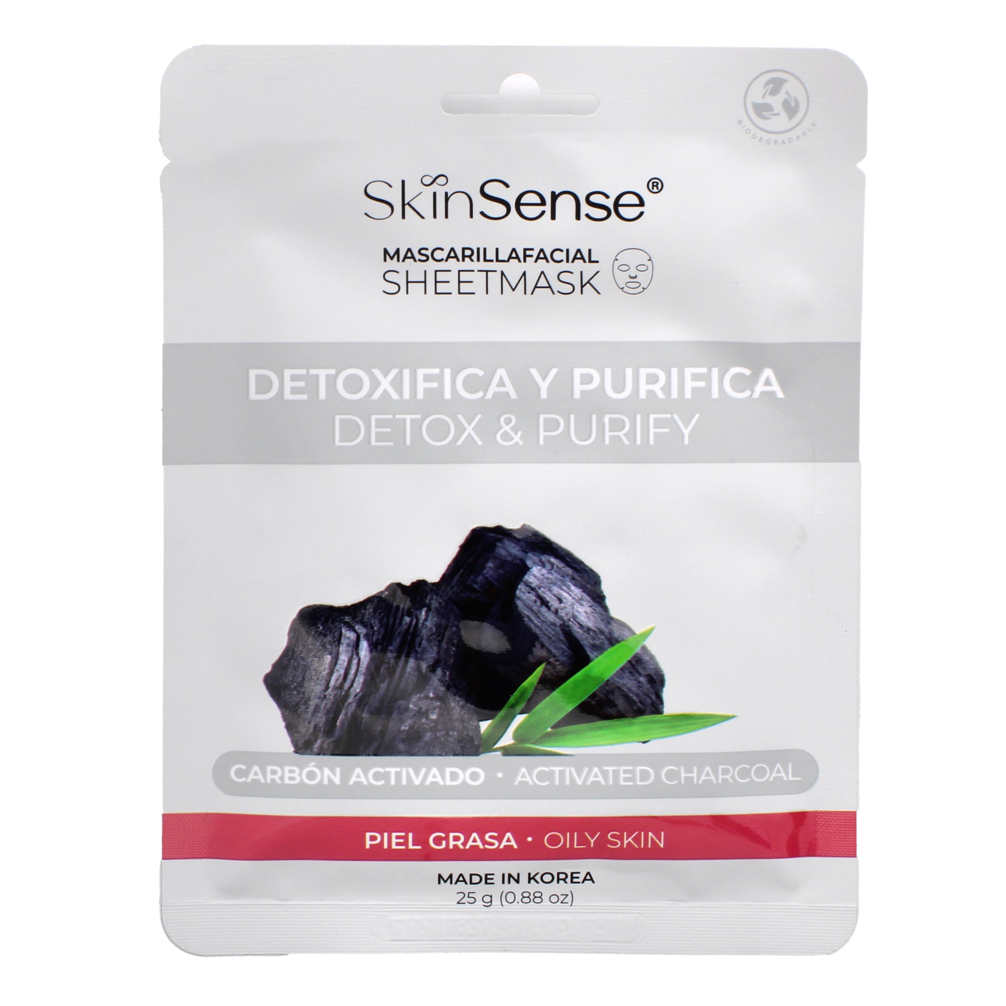 Mascarilla Facial Carbon Activado 25 G