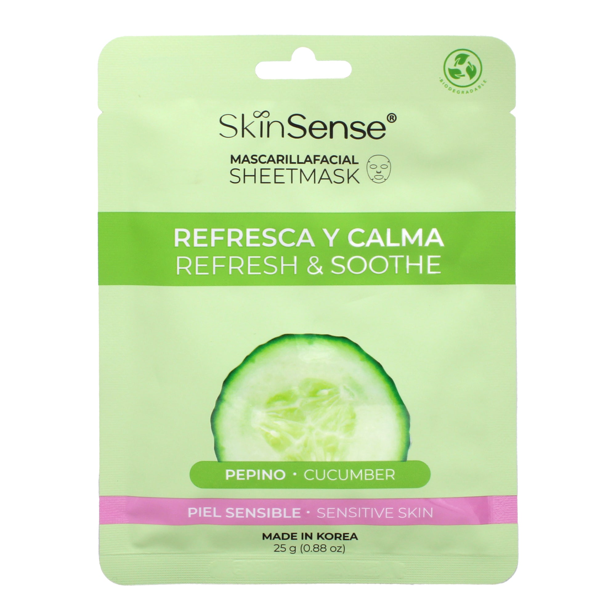 Mascarilla Facial Pepino 25 G