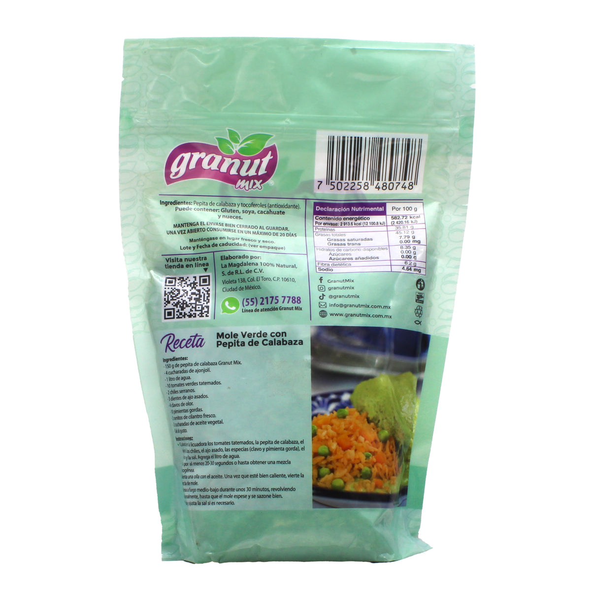 Pepita De Calabaza 500 G